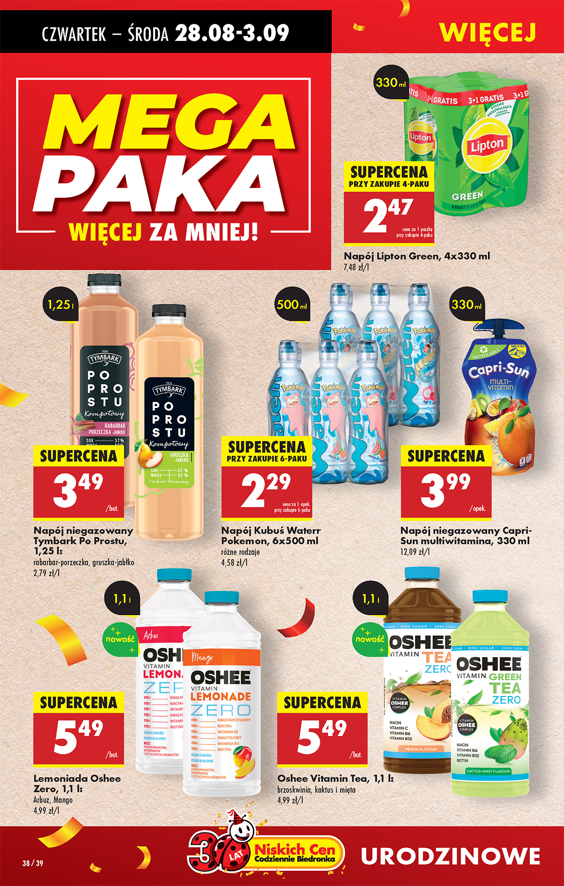 biedronka - Gazetka Biedronka - ważna od 28.08. do 03.09. - page: 48 biedronka - Gazetka Biedronka - ważna od 28.08. do 03.09. - page: 48
