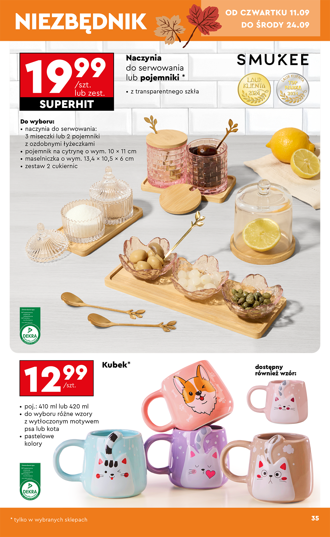 biedronka - Gazetka Biedronka - Hity i inspiracje - ważna od 11.09. do 24.09. - page: 37 biedronka - Gazetka Biedronka - Hity i inspiracje - ważna od 11.09. do 24.09. - page: 37
