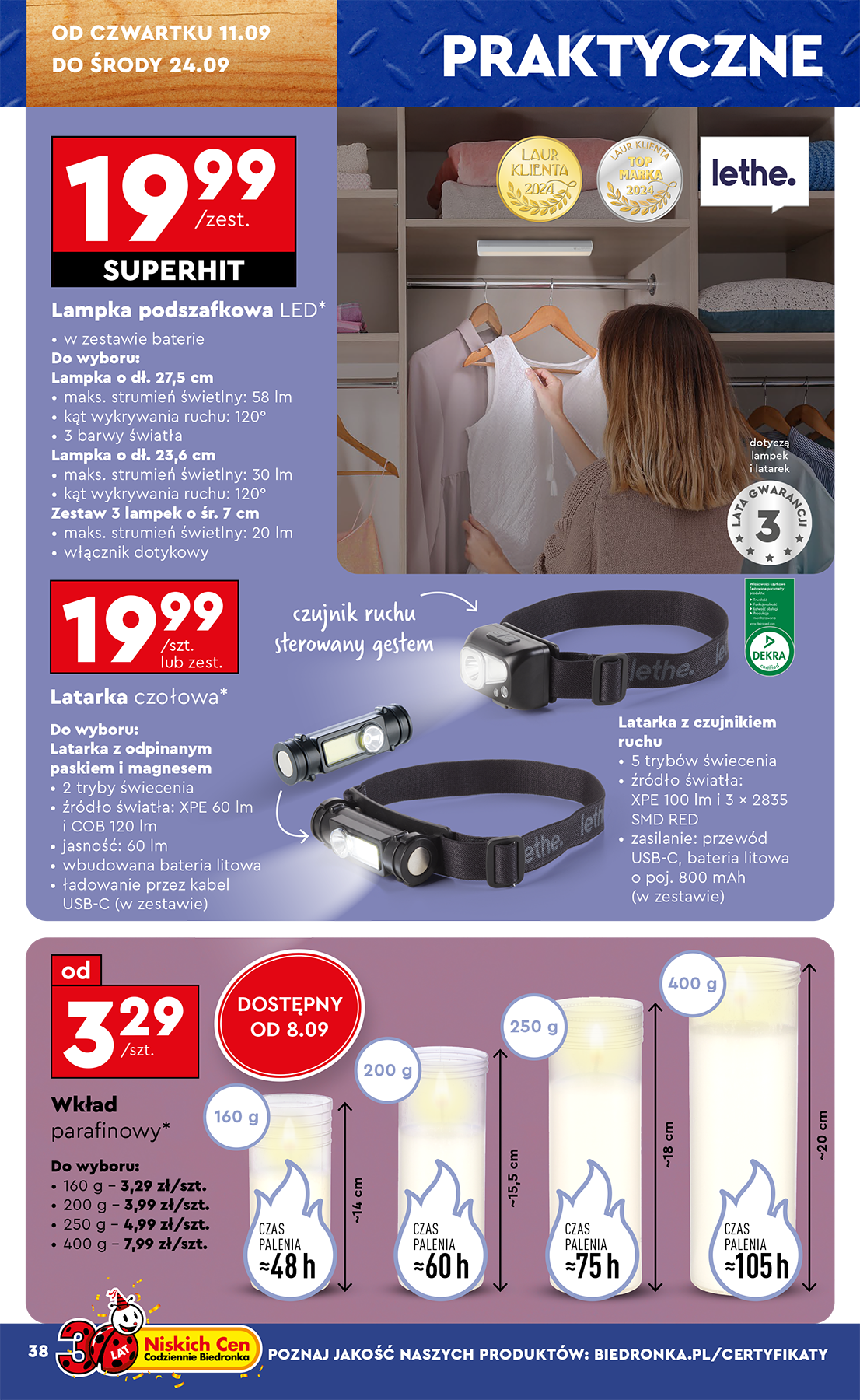 biedronka - Gazetka Biedronka - Hity i inspiracje - ważna od 11.09. do 24.09. - page: 40 biedronka - Gazetka Biedronka - Hity i inspiracje - ważna od 11.09. do 24.09. - page: 40