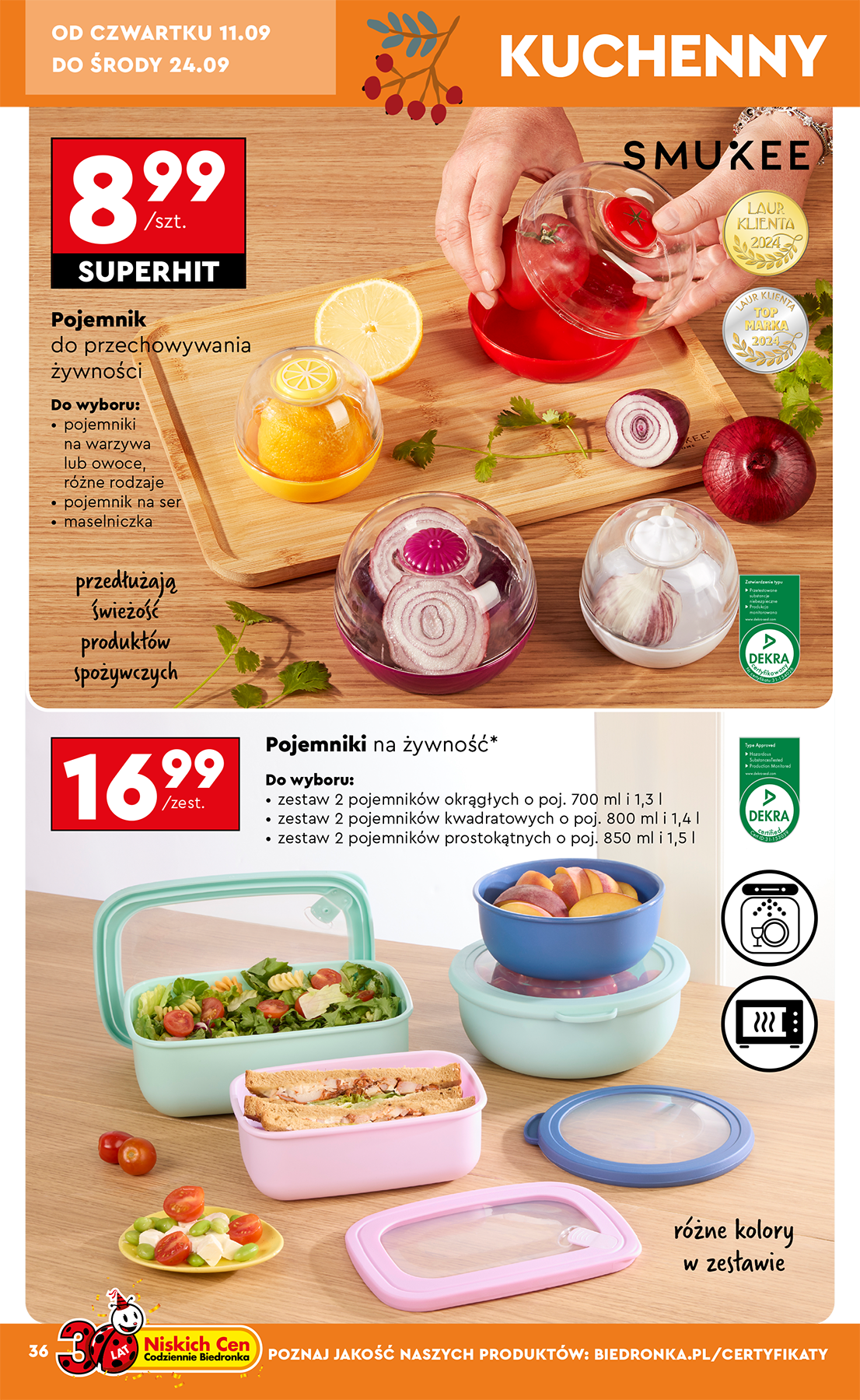 biedronka - Gazetka Biedronka - Hity i inspiracje - ważna od 11.09. do 24.09. - page: 38 biedronka - Gazetka Biedronka - Hity i inspiracje - ważna od 11.09. do 24.09. - page: 38