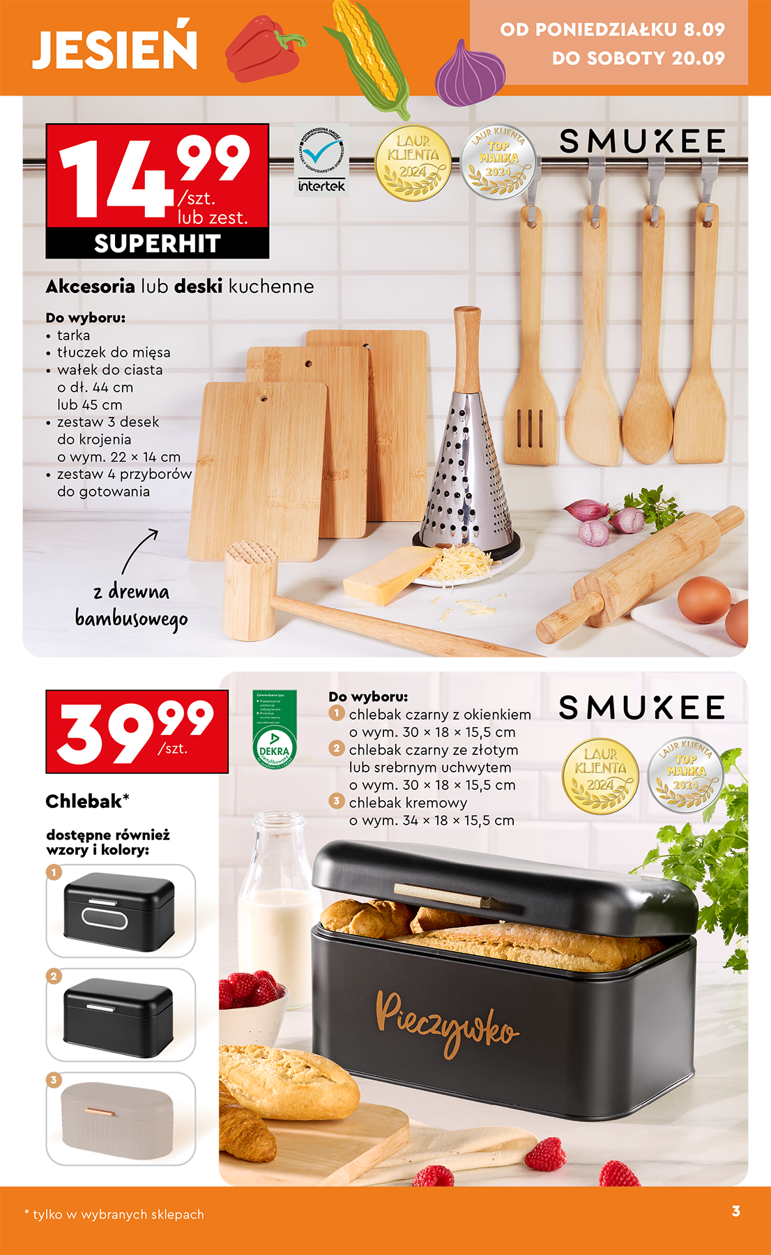 biedronka - Gazetka Biedronka - Hity i inspiracje - ważna od 11.09. do 24.09. - page: 5 biedronka - Gazetka Biedronka - Hity i inspiracje - ważna od 11.09. do 24.09. - page: 5