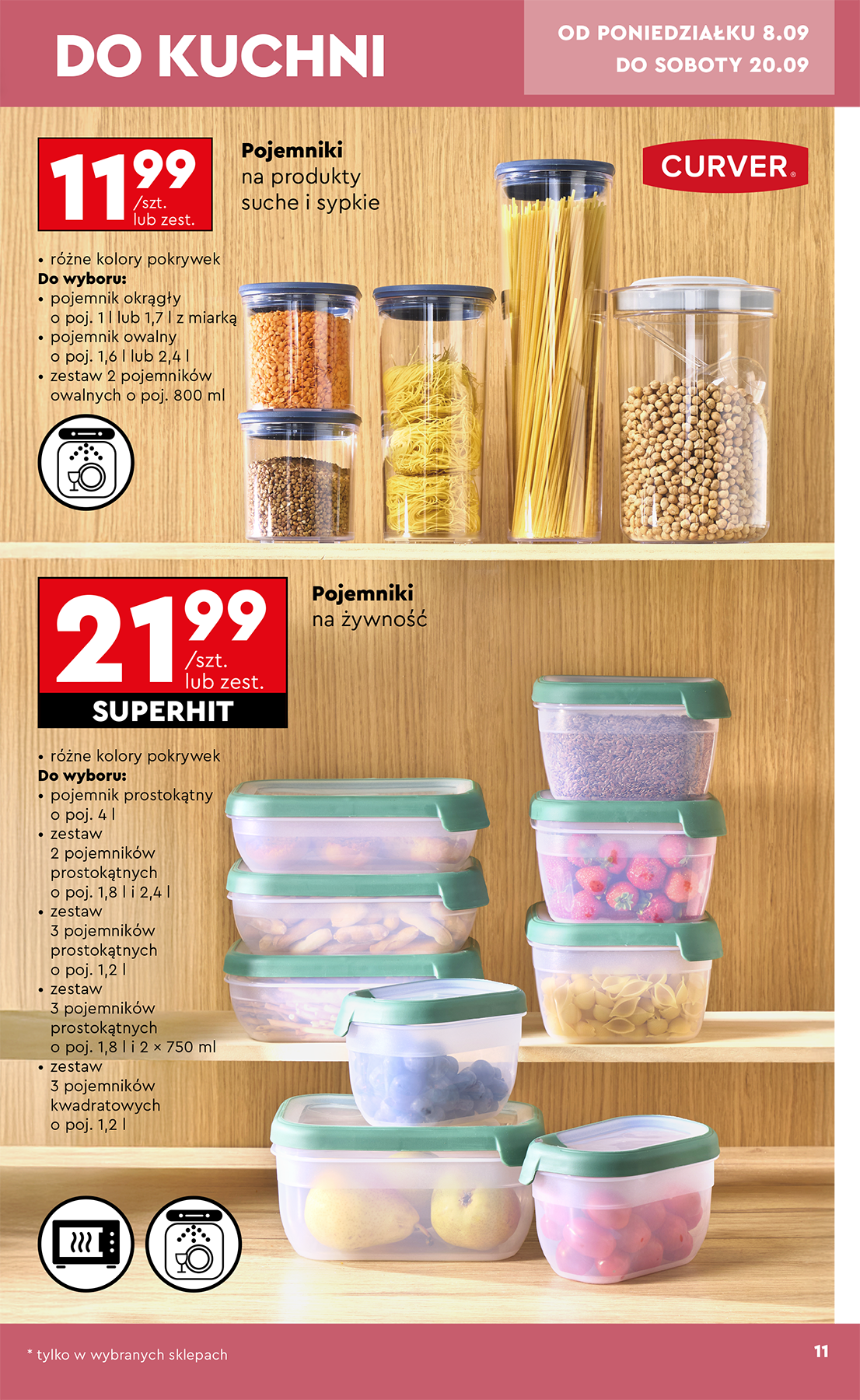biedronka - Gazetka Biedronka - Hity i inspiracje - ważna od 11.09. do 24.09. - page: 13 biedronka - Gazetka Biedronka - Hity i inspiracje - ważna od 11.09. do 24.09. - page: 13