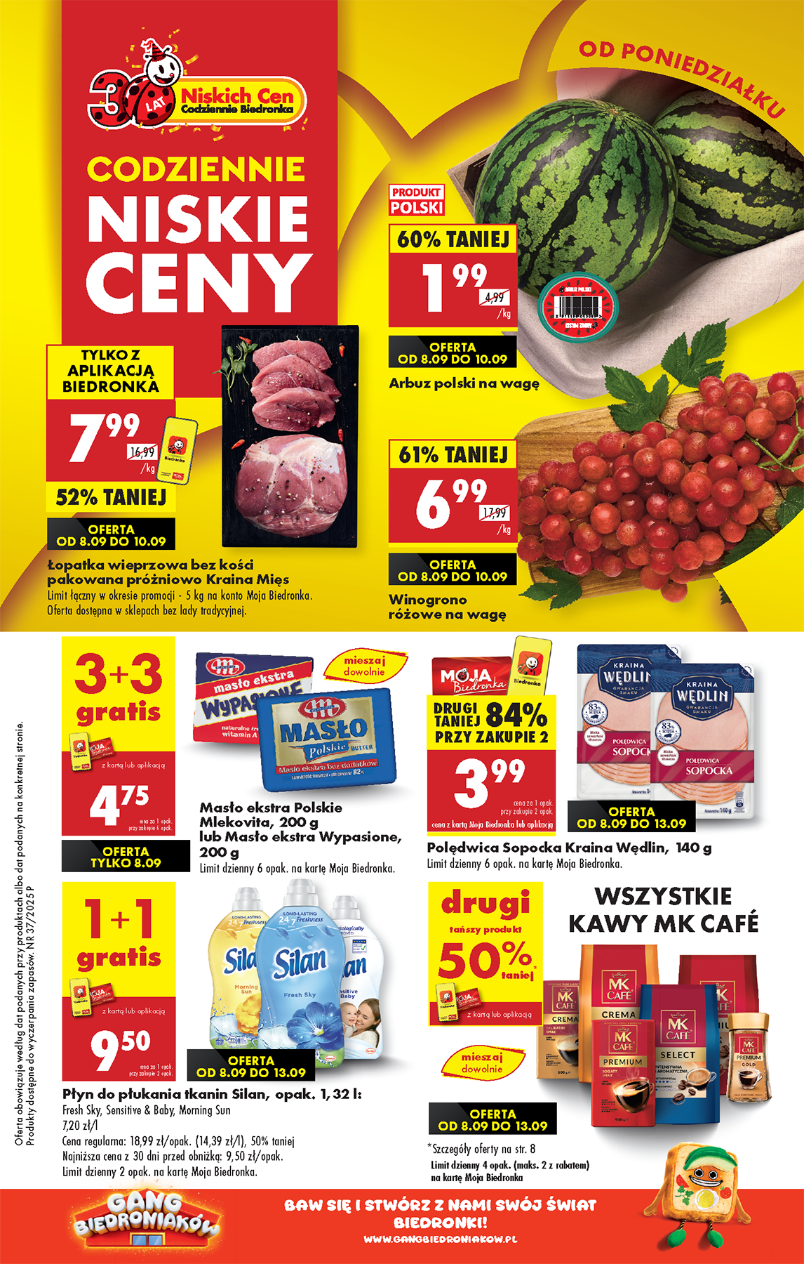 biedronka - Gazetka Biedronka - ważna od 08.09. do 13.09. - page: 1