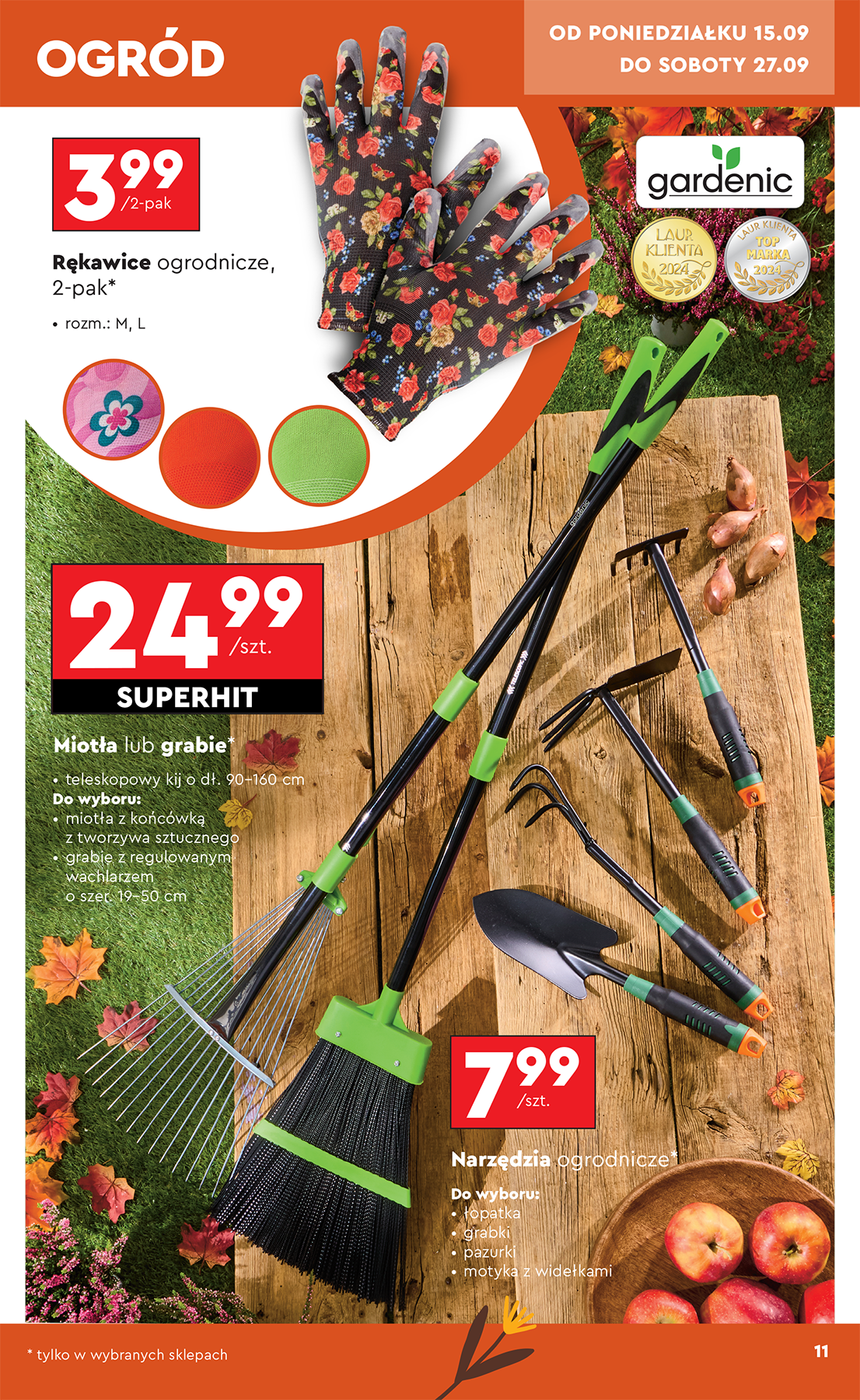 biedronka - Gazetka Biedronka - Hity i inspiracje - ważna od 15.09. do 01.10. - page: 13 biedronka - Gazetka Biedronka - Hity i inspiracje - ważna od 15.09. do 01.10. - page: 13