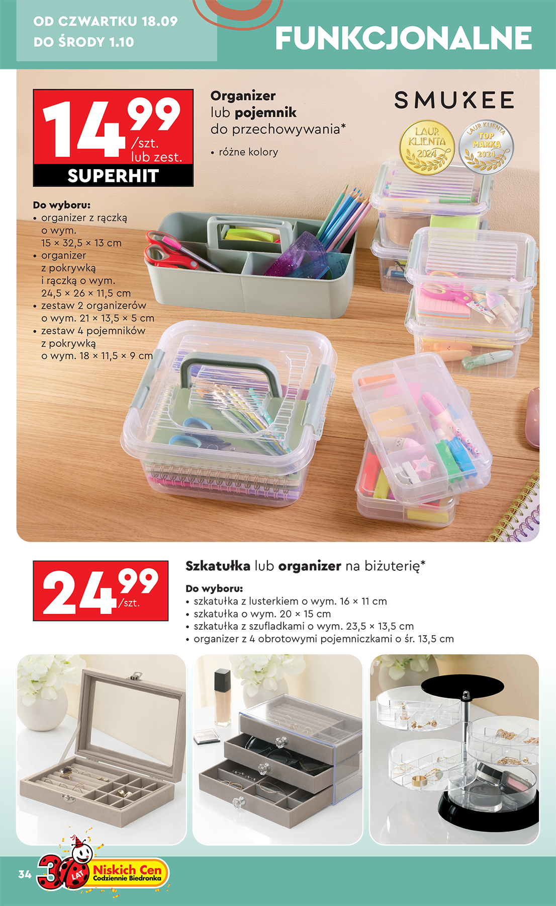 biedronka - Gazetka Biedronka - Hity i inspiracje - ważna od 15.09. do 01.10. - page: 36 biedronka - Gazetka Biedronka - Hity i inspiracje - ważna od 15.09. do 01.10. - page: 36