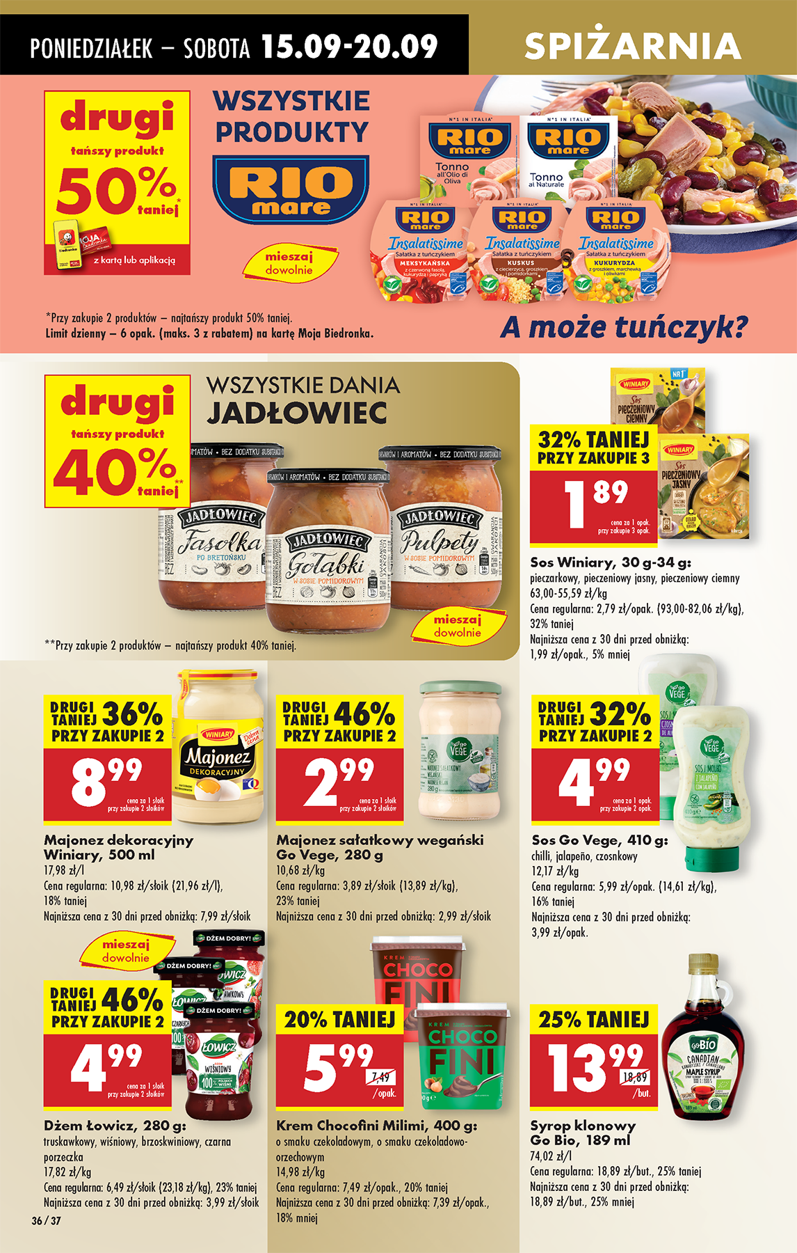 biedronka - Gazetka Biedronka - ważna od 15.09. do 20.09. - page: 42