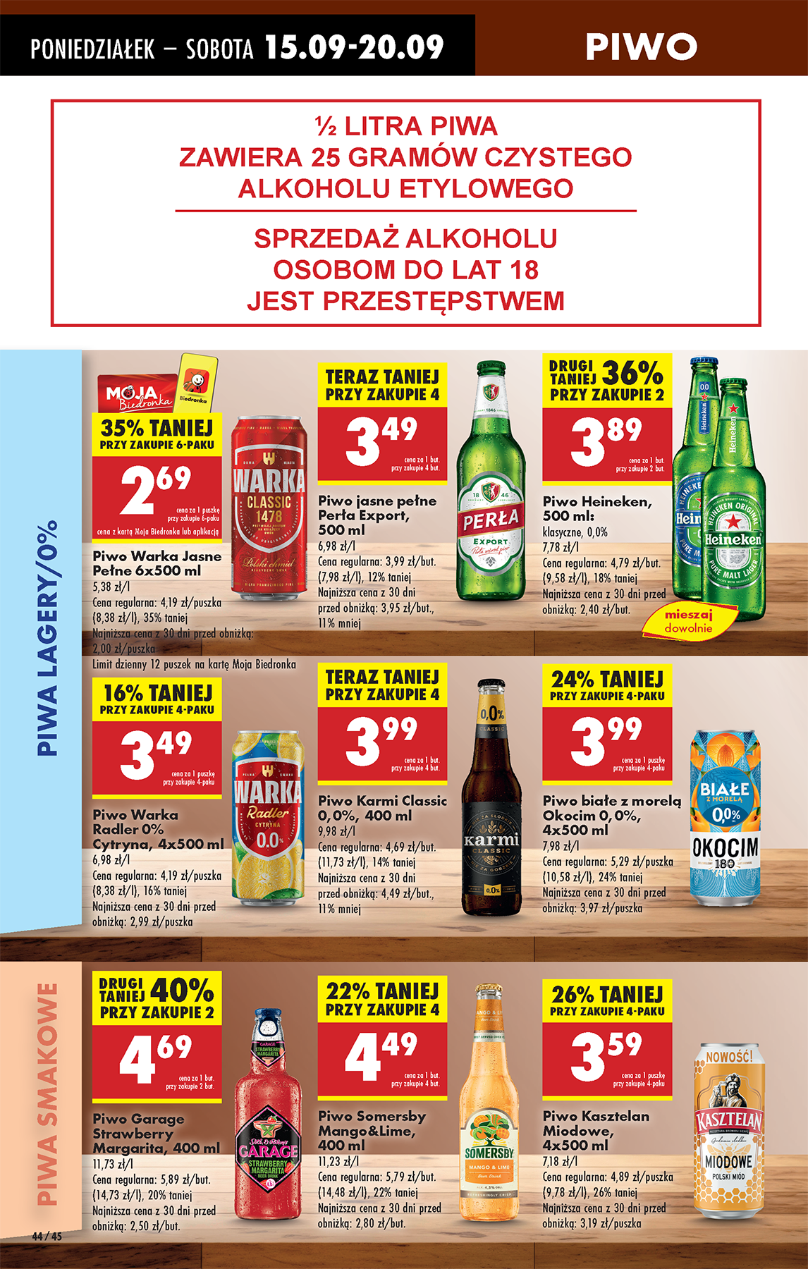 biedronka - Gazetka Biedronka - ważna od 15.09. do 20.09. - page: 50