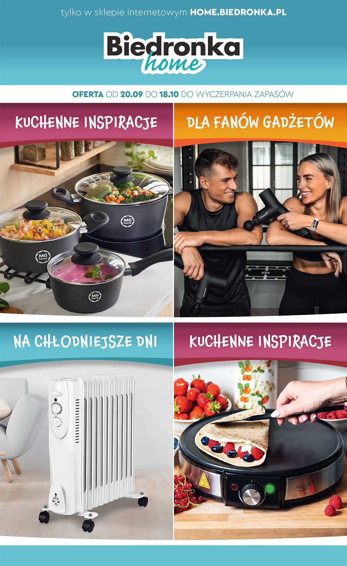 biedronka - Gazetka Biedronka - Home - ważna od 20.09. do 18.10.