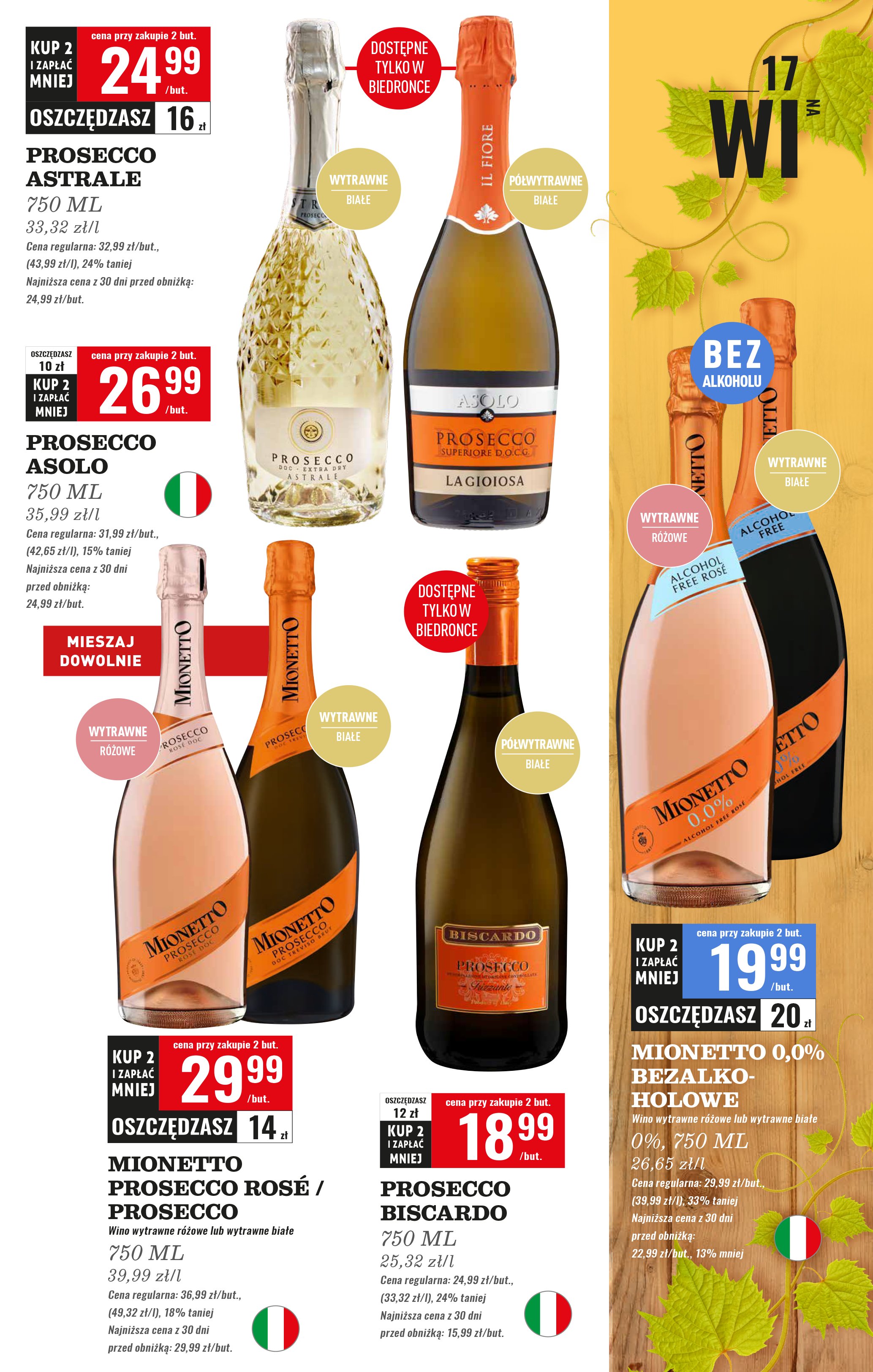 biedronka - Gazetka Biedronka - Alkohole - ważna od 22.09. do 04.10. - page: 17