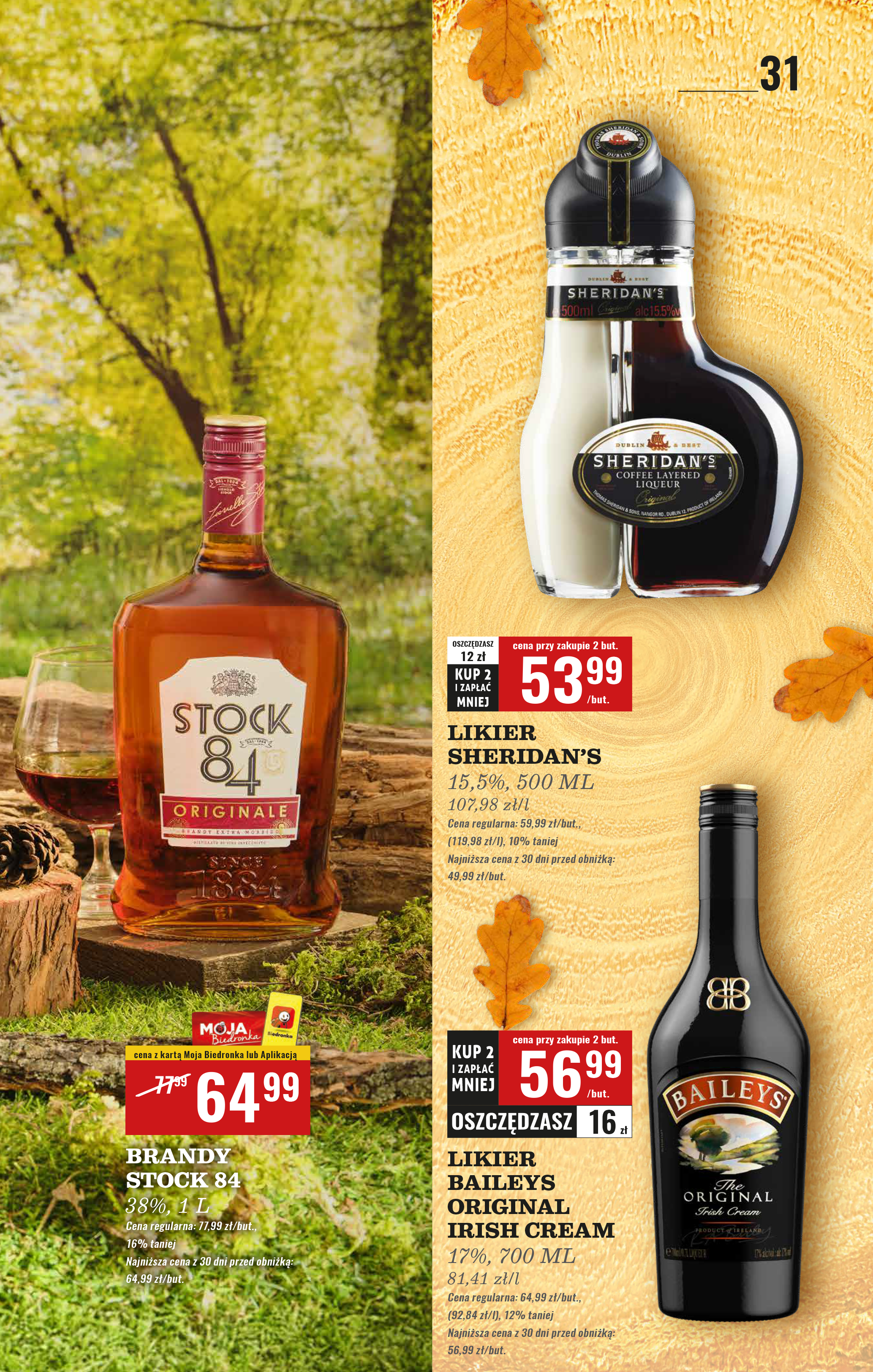 biedronka - Gazetka Biedronka - Alkohole - ważna od 22.09. do 04.10. - page: 31