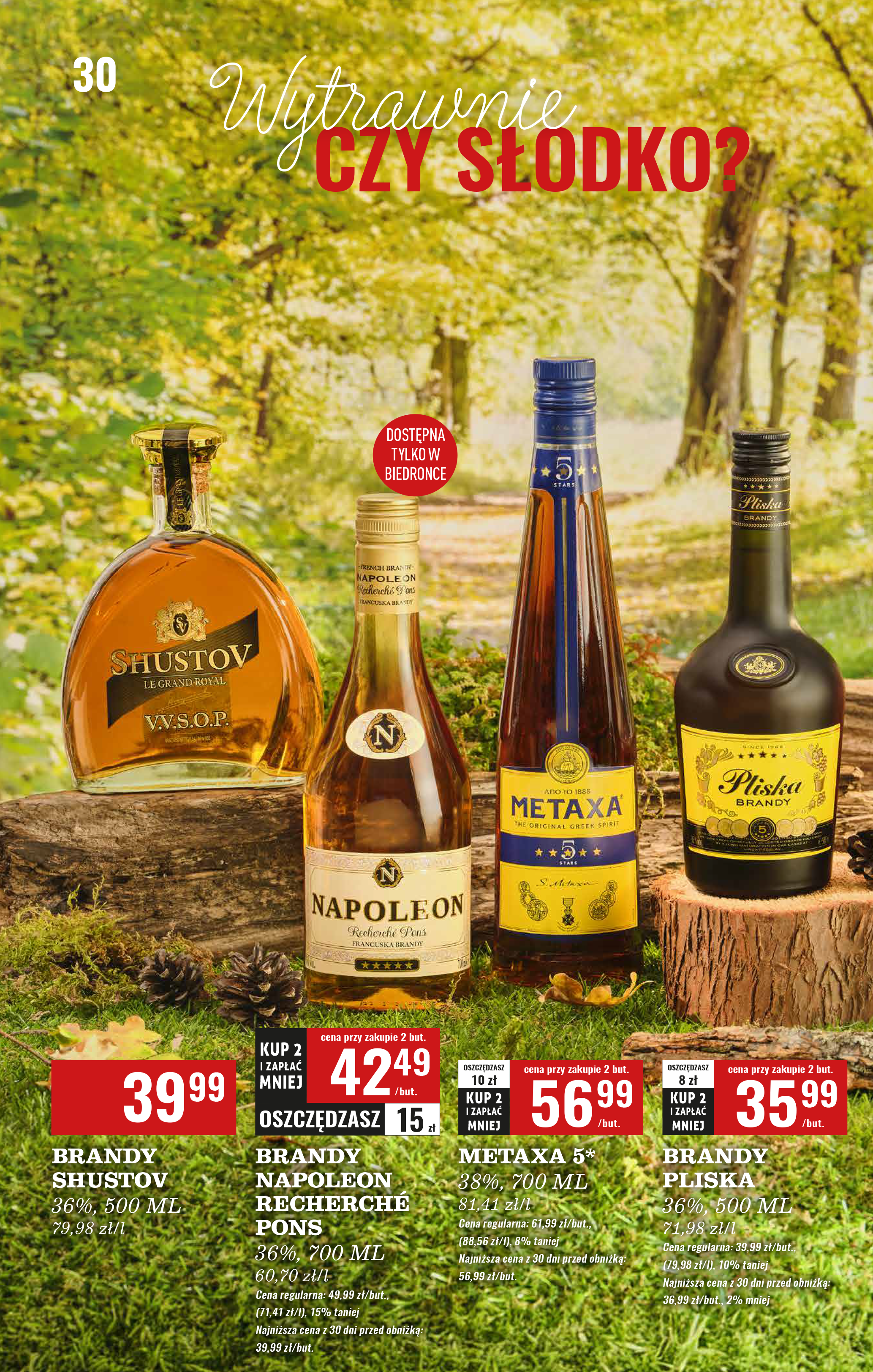 biedronka - Gazetka Biedronka - Alkohole - ważna od 22.09. do 04.10. - page: 30