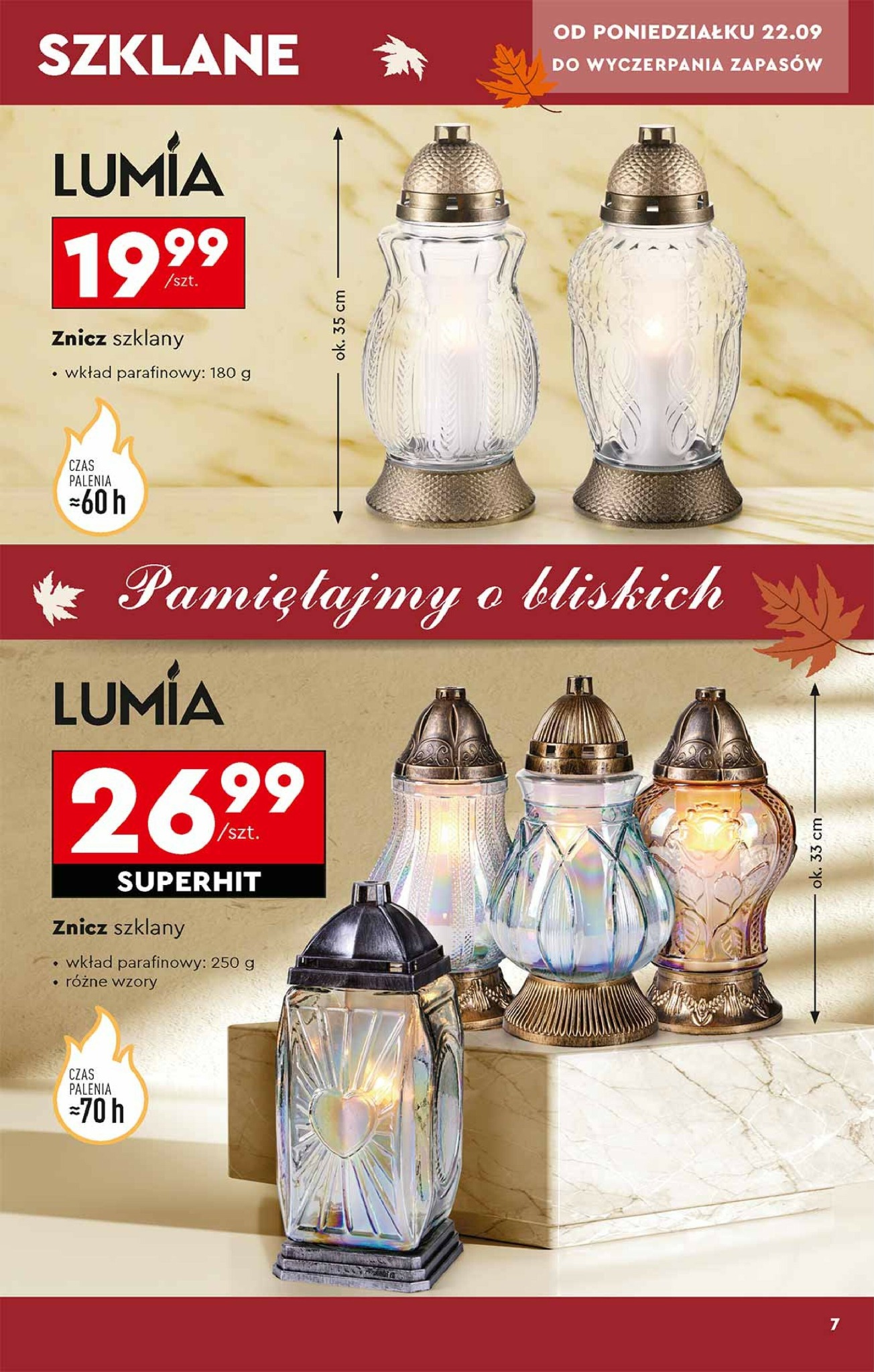 biedronka - Gazetka Biedronka - Znicze - ważna od 22.09. do 31.10. - page: 7