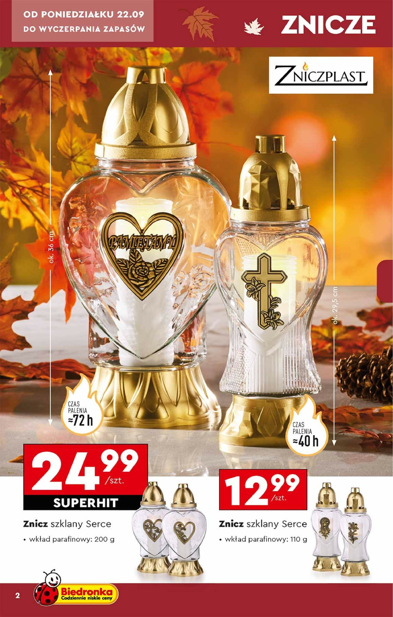 biedronka - Gazetka Biedronka - Znicze - ważna od 22.09. do 31.10. - page: 2
