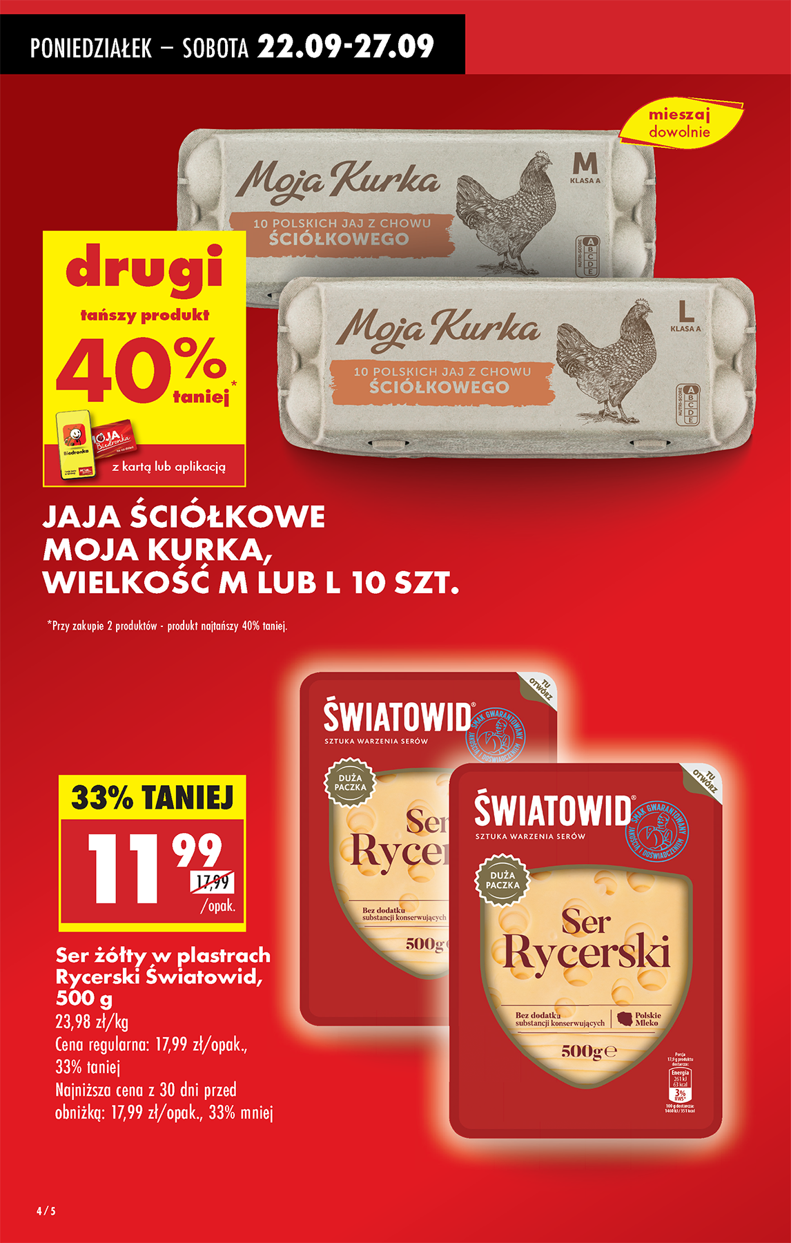 biedronka - Gazetka Biedronka - ważna od 22.09. do 27.09. - page: 4