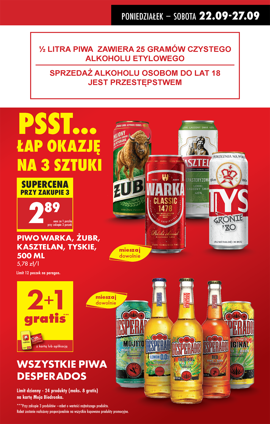 biedronka - Gazetka Biedronka - ważna od 22.09. do 27.09. - page: 9