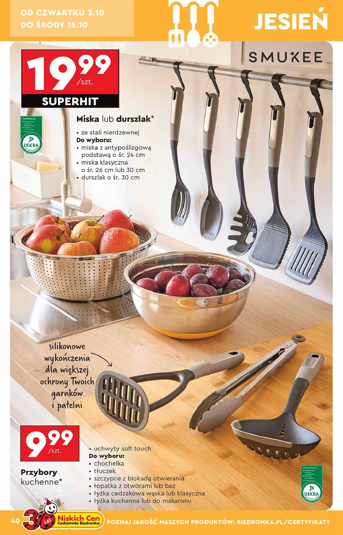 biedronka - Gazetka Biedronka - Hity i inspiracje - ważna od 29.09. do 11.10. - page: 40