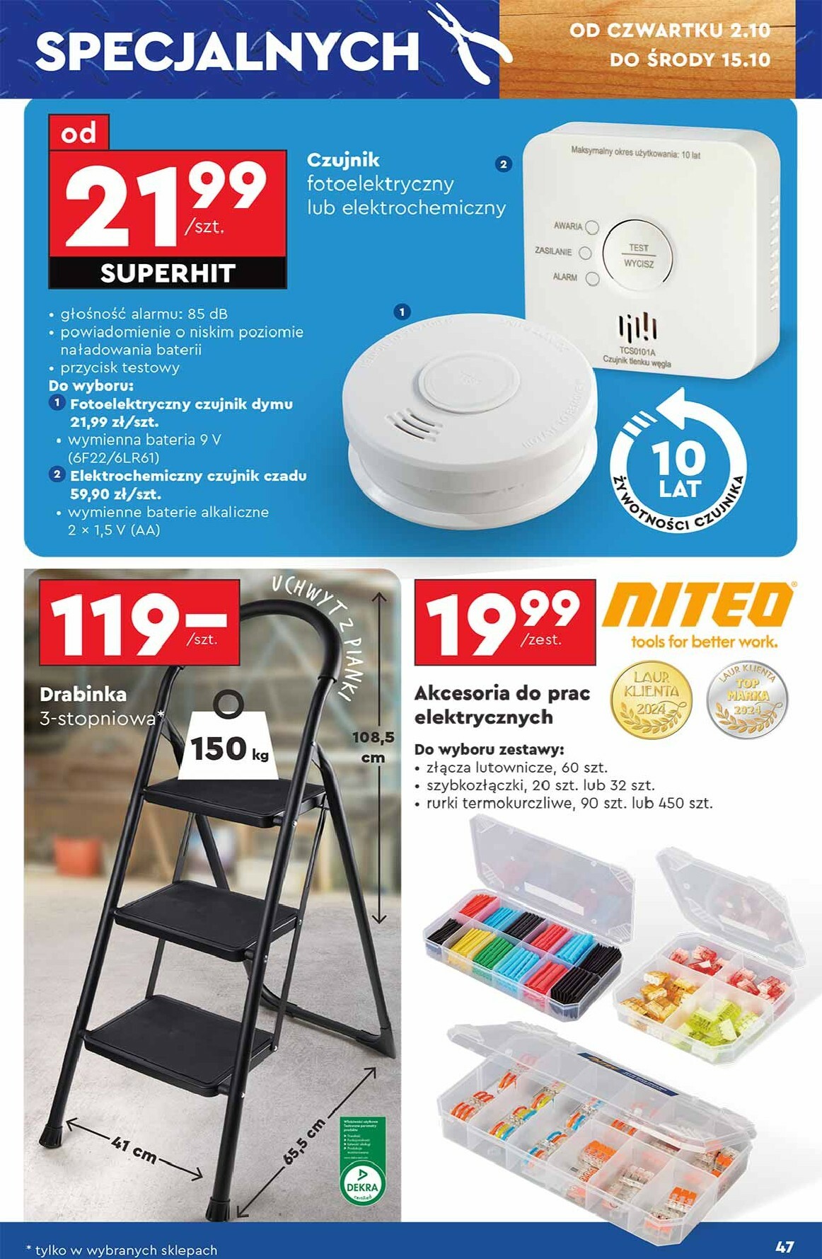 biedronka - Gazetka Biedronka - Hity i inspiracje - ważna od 29.09. do 11.10. - page: 47