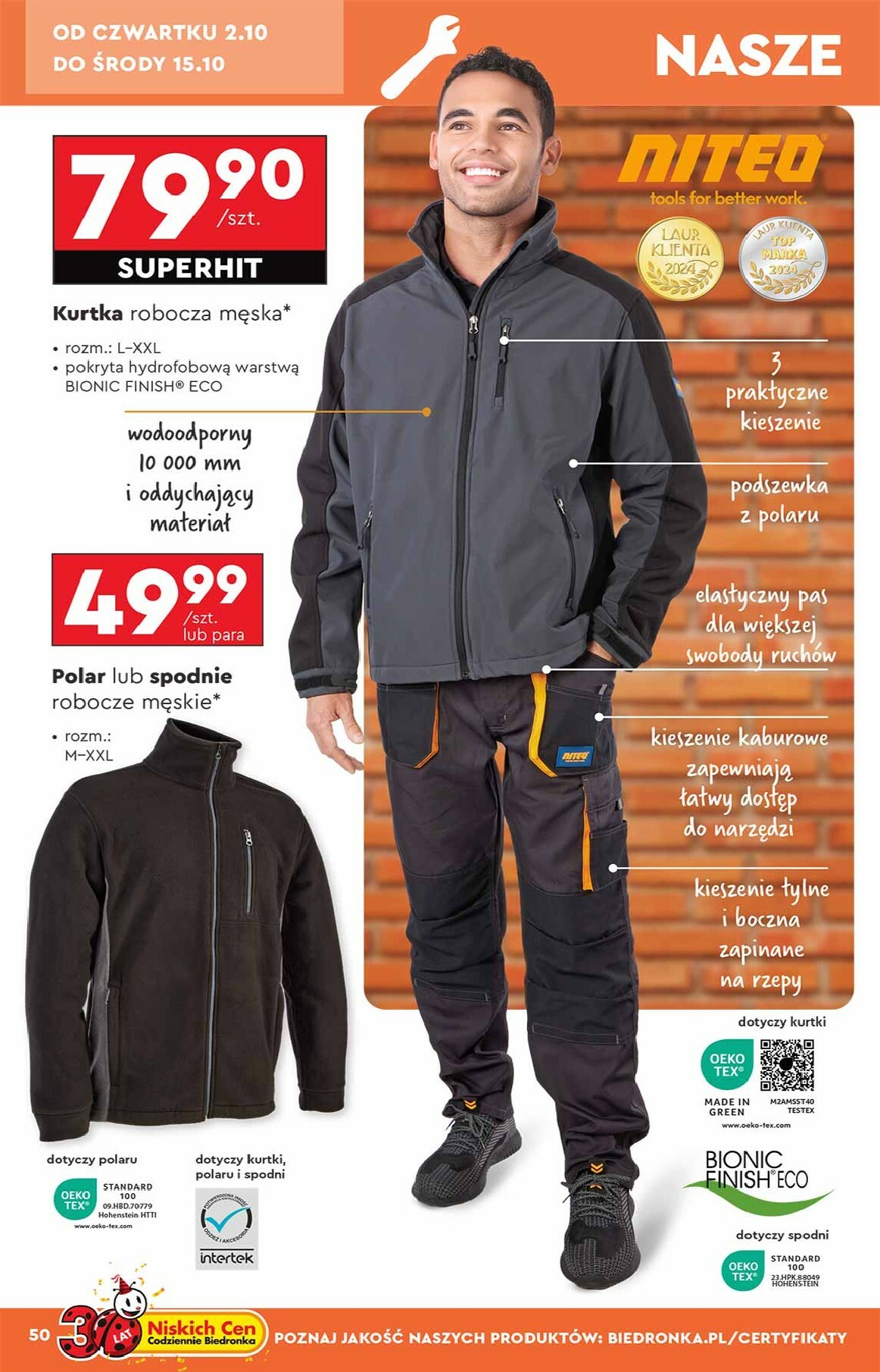 biedronka - Gazetka Biedronka - Hity i inspiracje - ważna od 29.09. do 11.10. - page: 50