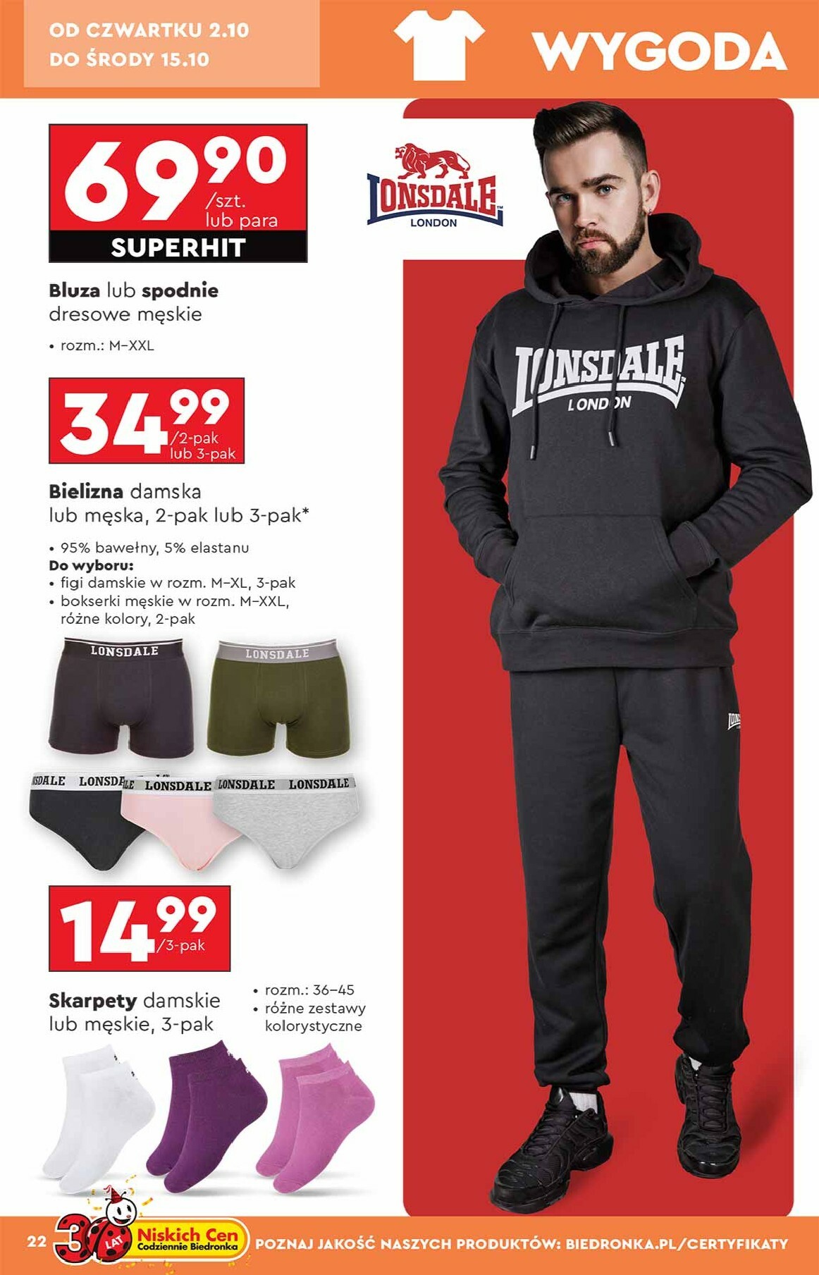 biedronka - Gazetka Biedronka - Hity i inspiracje - ważna od 29.09. do 11.10. - page: 22