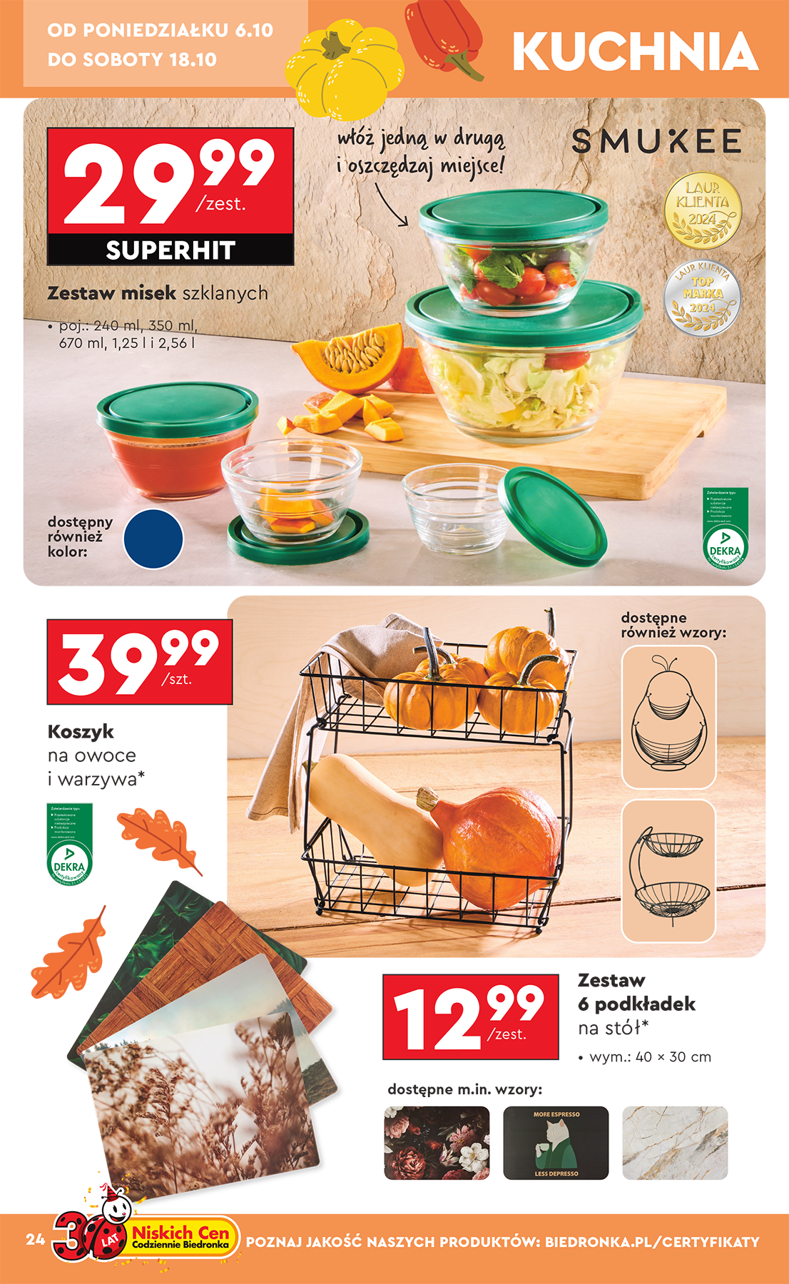 biedronka - Gazetka Biedronka - Hity i inspiracje - ważna od 06.10. do 18.10. - page: 24