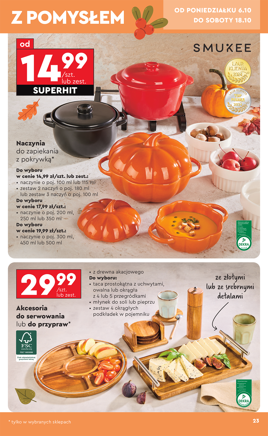biedronka - Gazetka Biedronka - Hity i inspiracje - ważna od 06.10. do 18.10. - page: 23