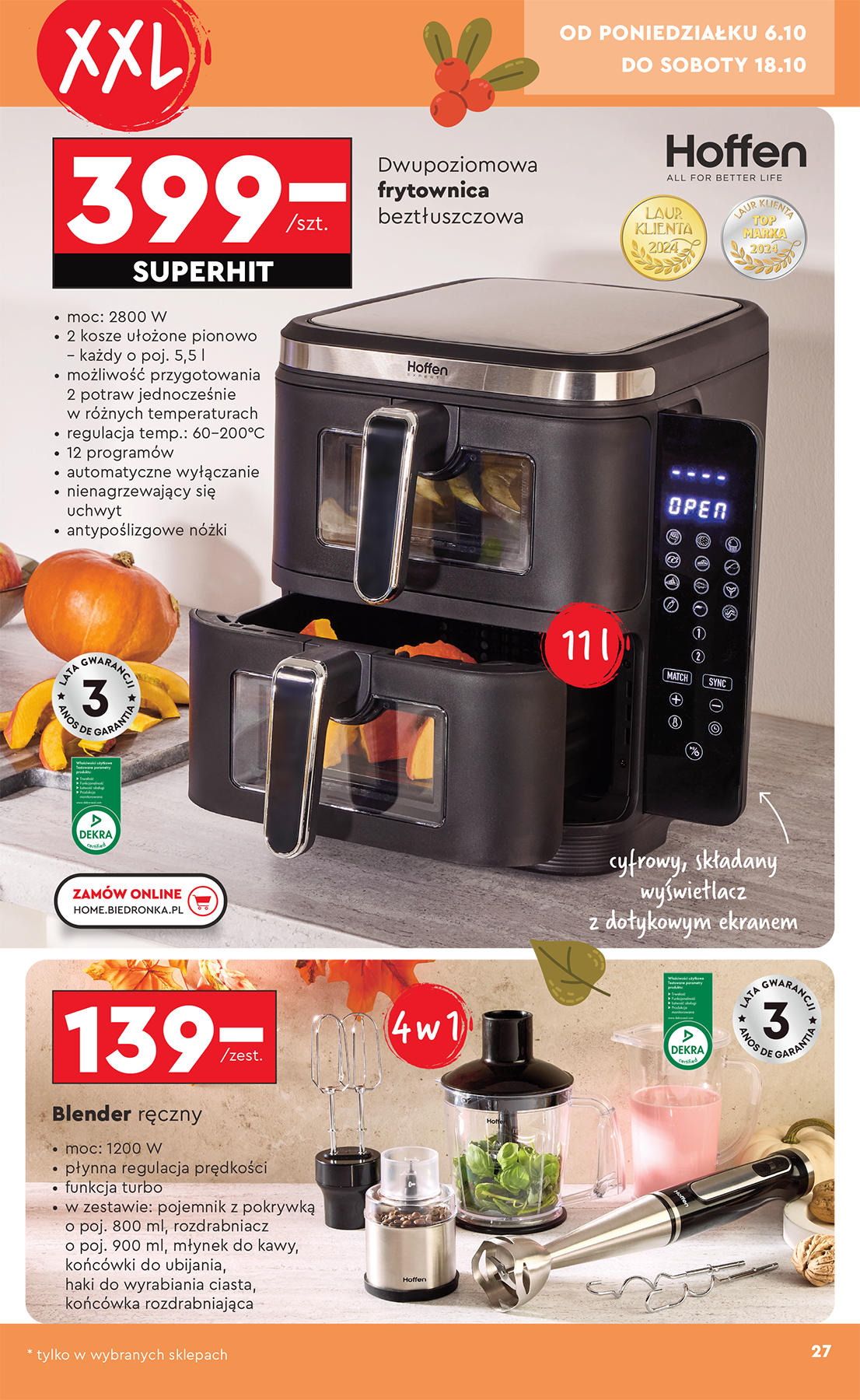 biedronka - Gazetka Biedronka - Hity i inspiracje - ważna od 06.10. do 18.10. - page: 27