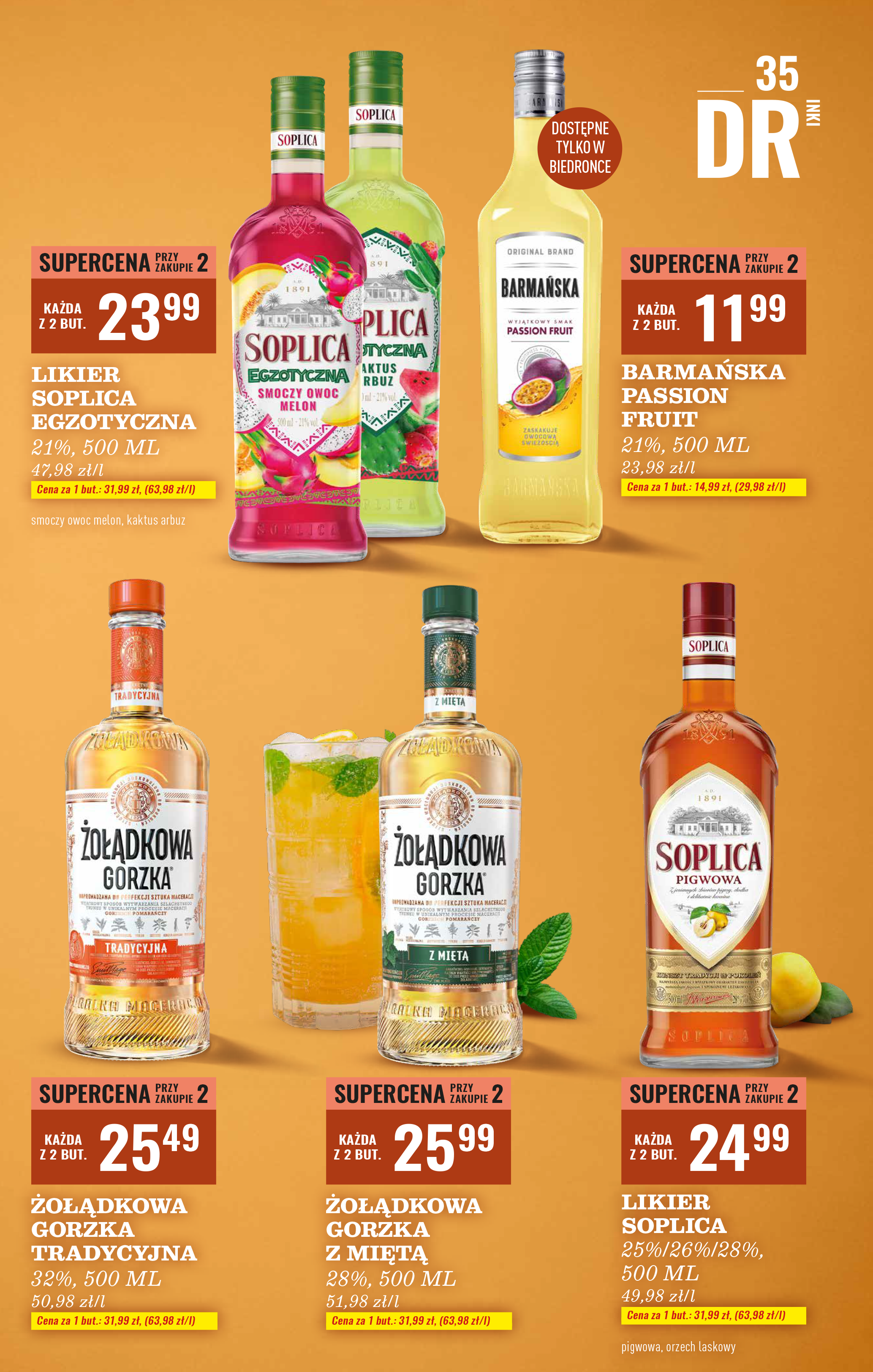 biedronka - Gazetka Biedronka - Alkohole - ważna od 06.10. do 18.10. - page: 35