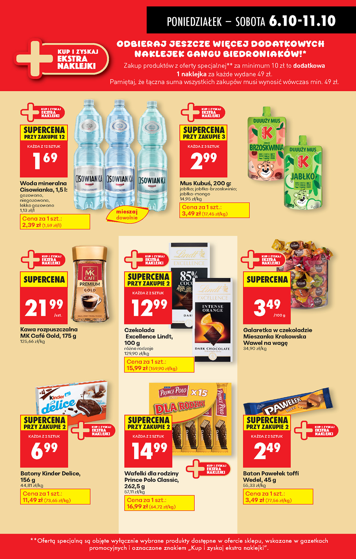 biedronka - Gazetka Biedronka - ważna od 06.10. do 11.10. - page: 44