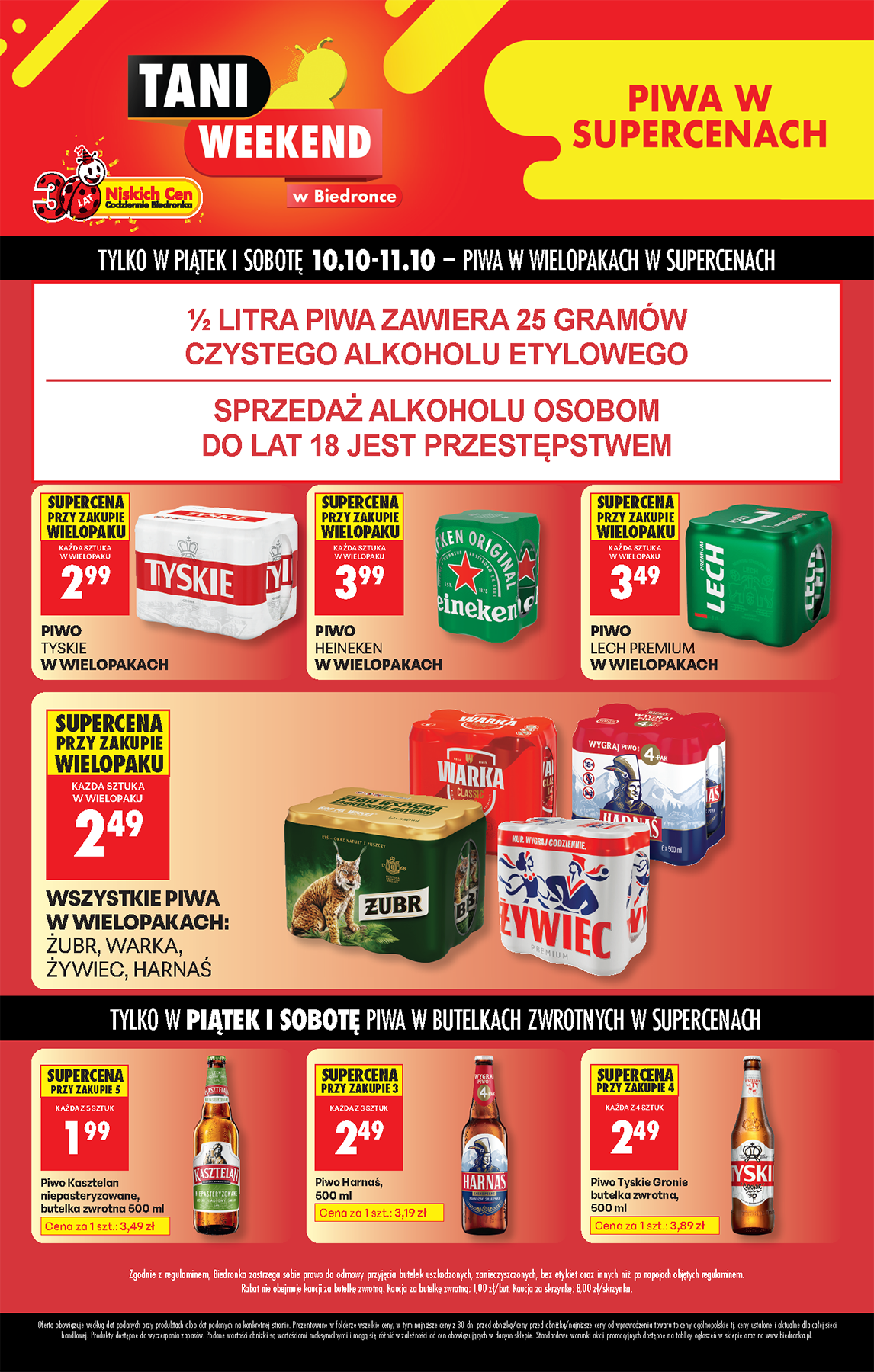 biedronka - Gazetka Biedronka - Tani weekend - ważna od 10.10. do 11.10. - page: 3