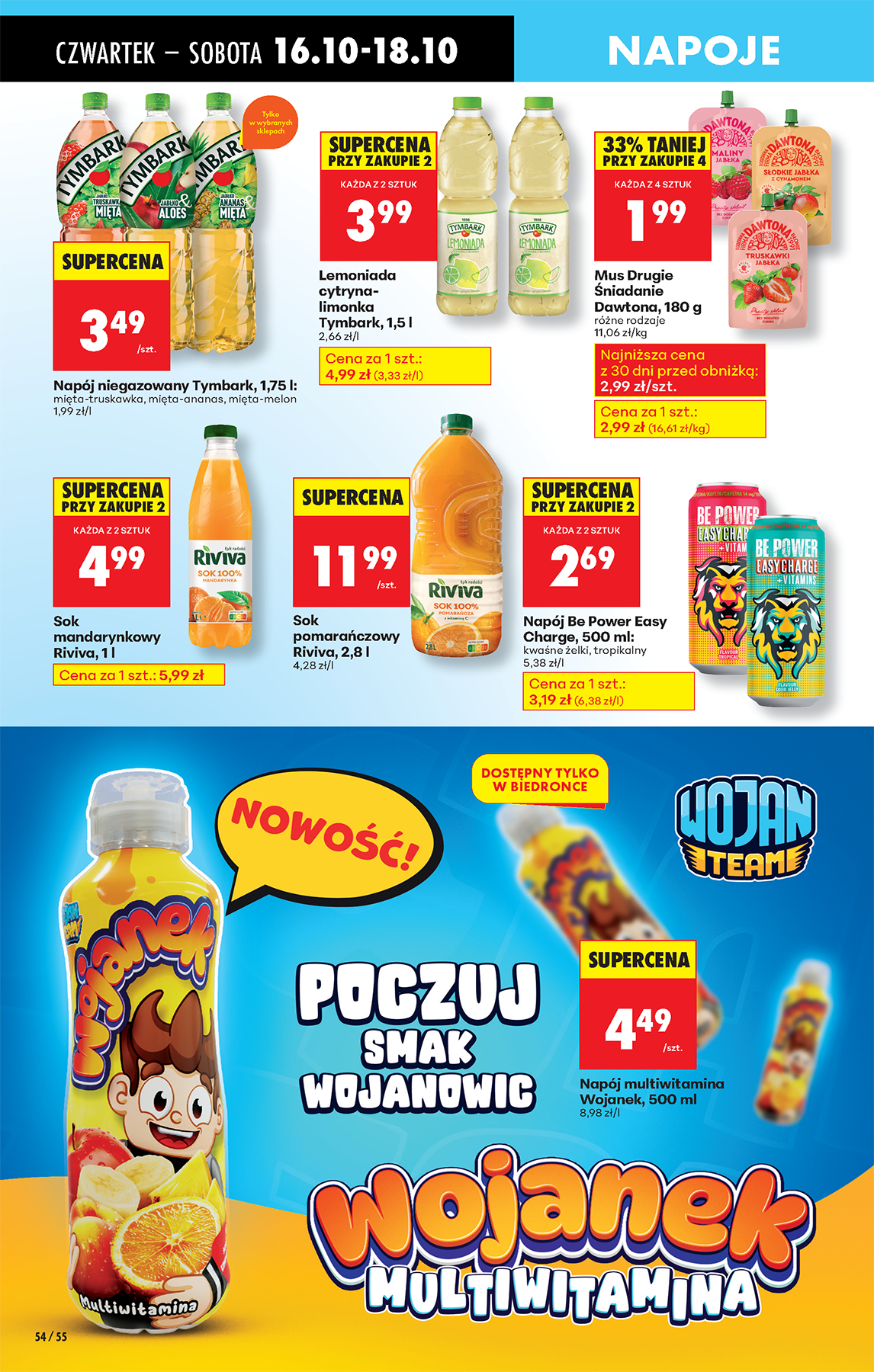 biedronka - Gazetka Biedronka - ważna od 16.10. do 22.10. - page: 66 biedronka - Gazetka Biedronka - ważna od 16.10. do 22.10. - page: 66