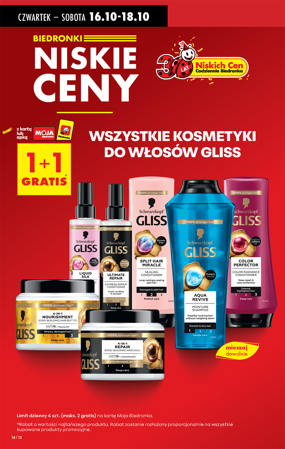 biedronka - Gazetka Biedronka - ważna od 16.10. do 22.10. - page: 16 biedronka - Gazetka Biedronka - ważna od 16.10. do 22.10. - page: 16