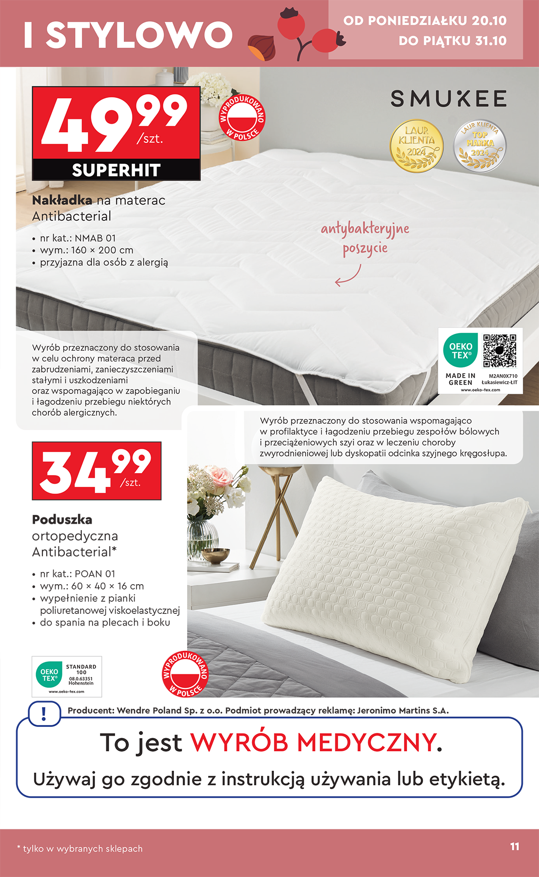 biedronka - Gazetka Biedronka - Hity i inspiracje - ważna od 20.10. do 31.10. - page: 11 biedronka - Gazetka Biedronka - Hity i inspiracje - ważna od 20.10. do 31.10. - page: 11