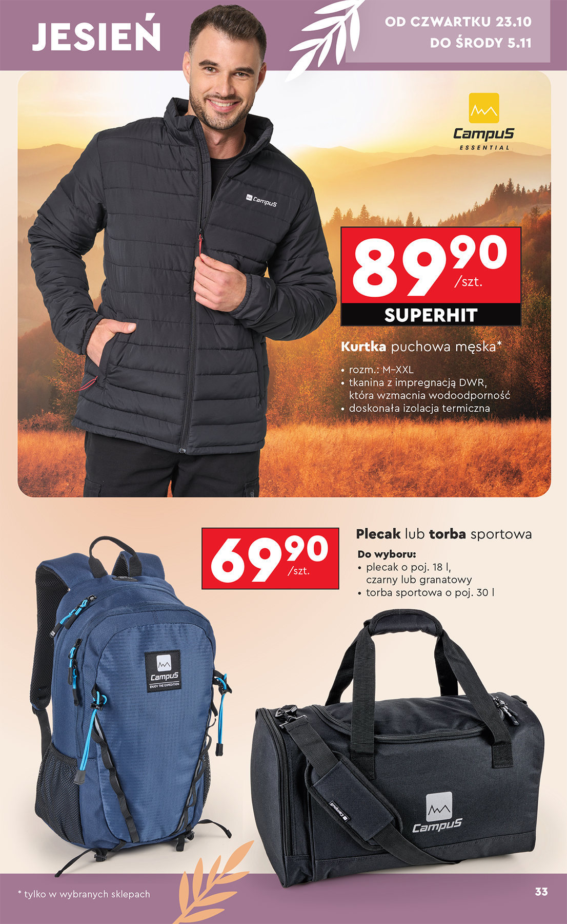 biedronka - Gazetka Biedronka - Hity i inspiracje - ważna od 20.10. do 31.10. - page: 33 biedronka - Gazetka Biedronka - Hity i inspiracje - ważna od 20.10. do 31.10. - page: 33