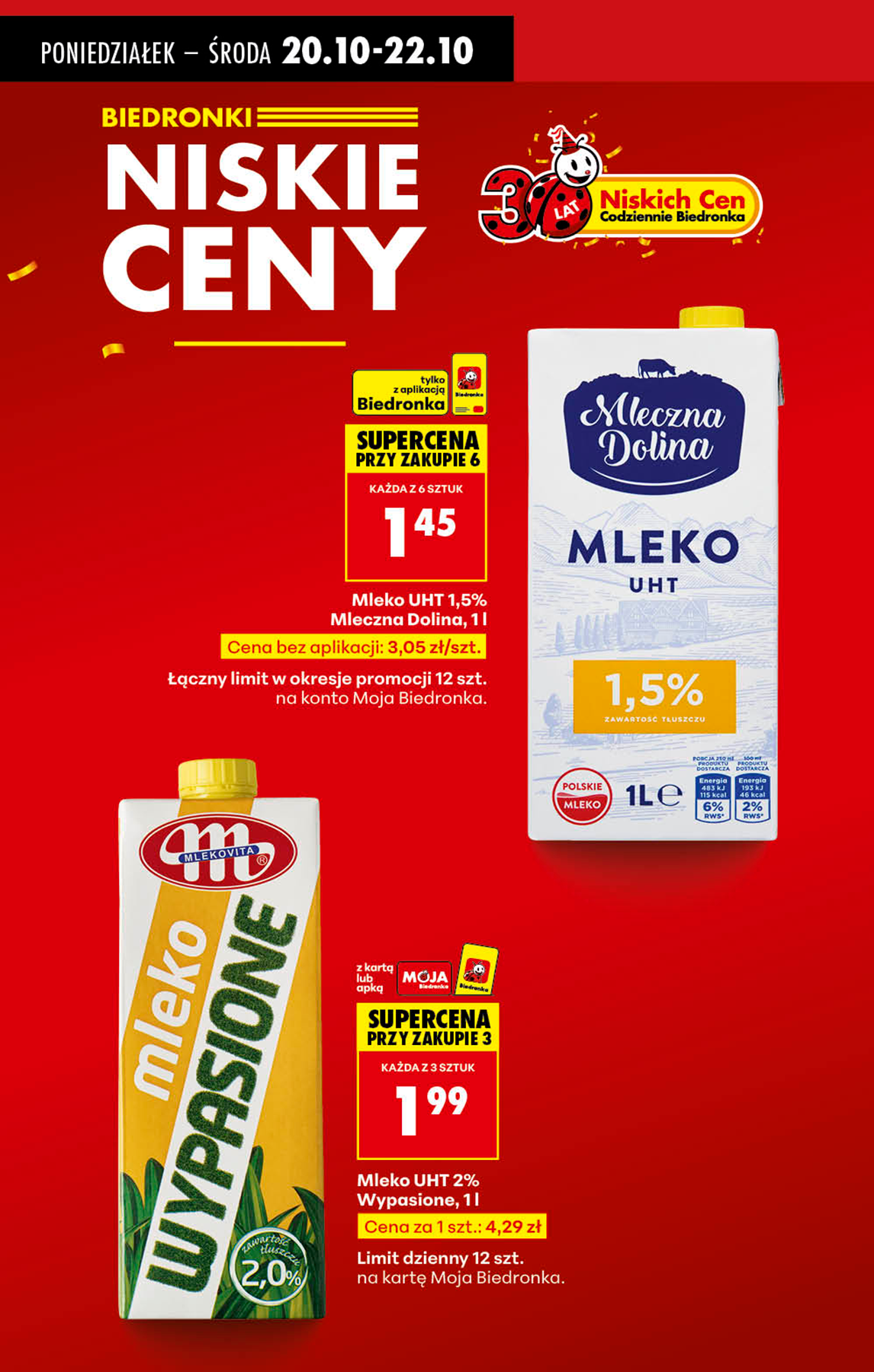 biedronka - Gazetka Biedronka - ważna od 20.10. do 25.10. - page: 3 biedronka - Gazetka Biedronka - ważna od 20.10. do 25.10. - page: 3