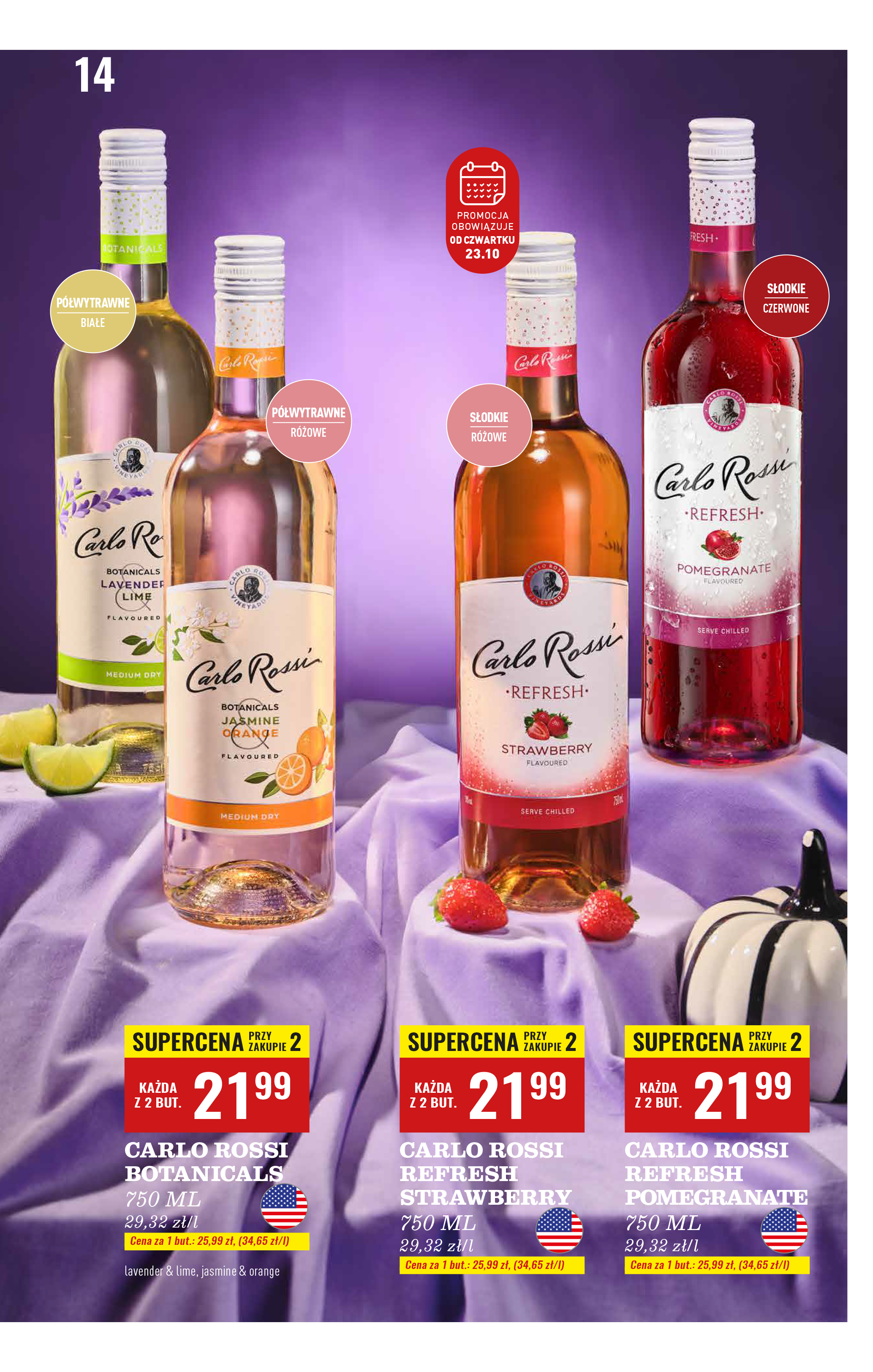 biedronka - Gazetka Biedronka - Alkohole - ważna od 20.10. do 31.10. - page: 14