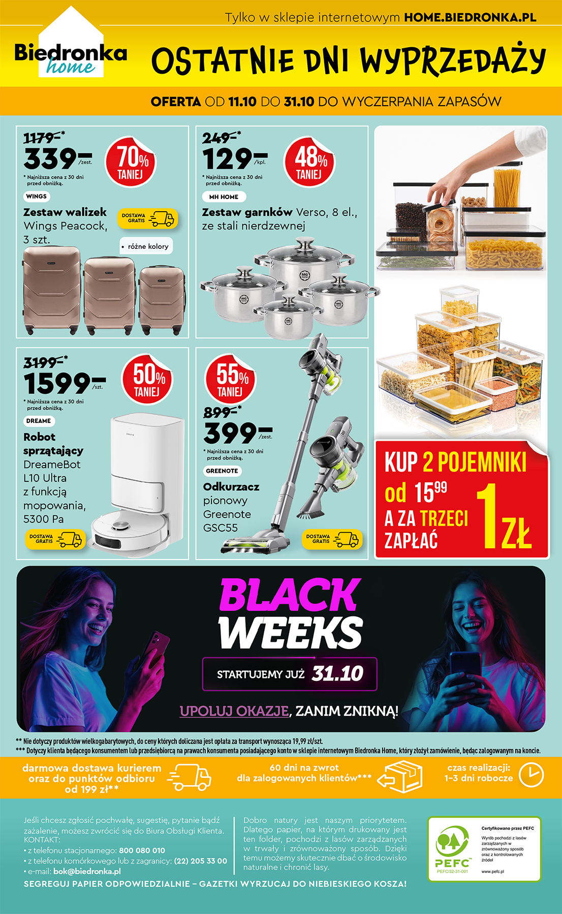 biedronka - Gazetka Biedronka - Hity i inspiracje - ważna od 27.10. do 08.11. - page: 44 biedronka - Gazetka Biedronka - Hity i inspiracje - ważna od 27.10. do 08.11. - page: 44
