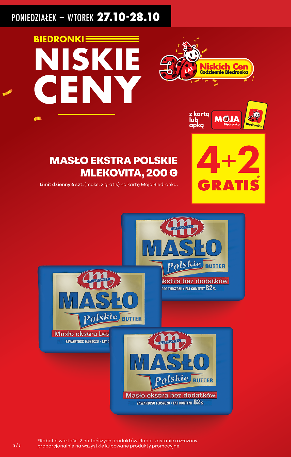 biedronka - Gazetka Biedronka - ważna od 27.10. do 31.10. - page: 2 biedronka - Gazetka Biedronka - ważna od 27.10. do 31.10. - page: 2