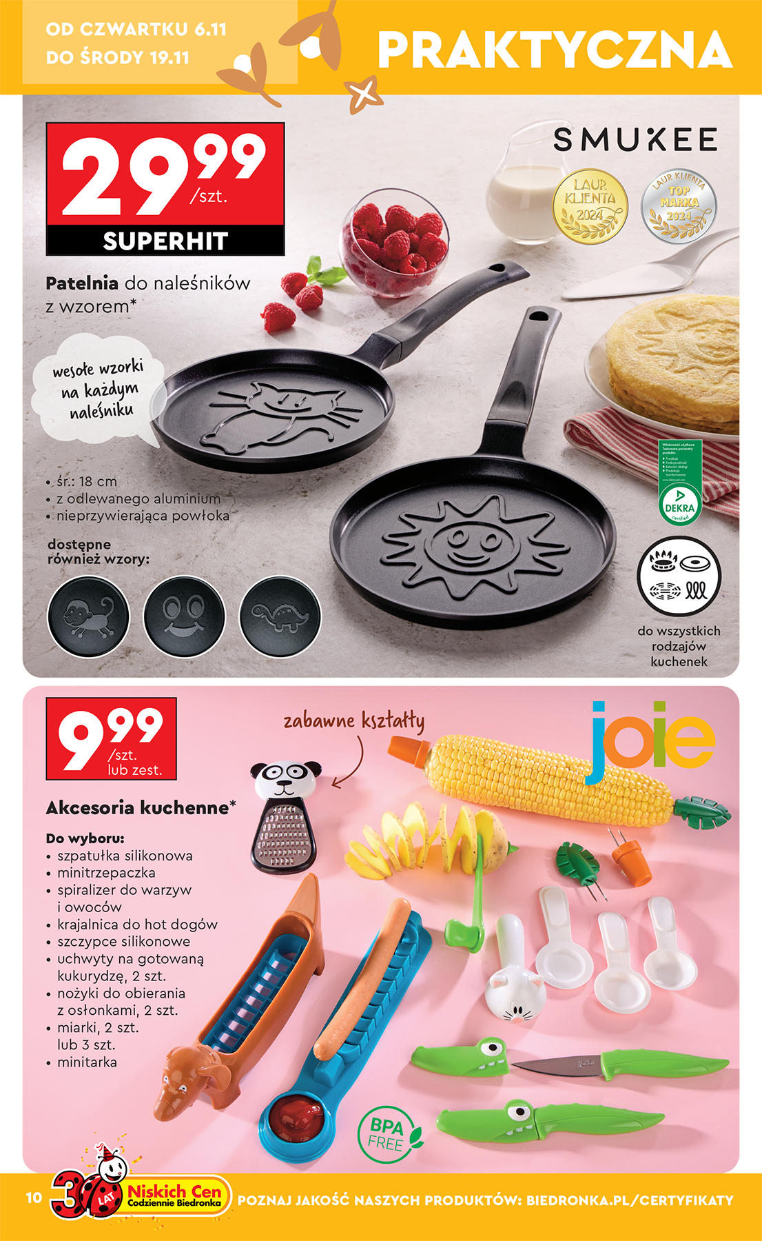 biedronka - Gazetka Biedronka - Hity i inspiracje - ważna od 03.11. do 15.11. - page: 10