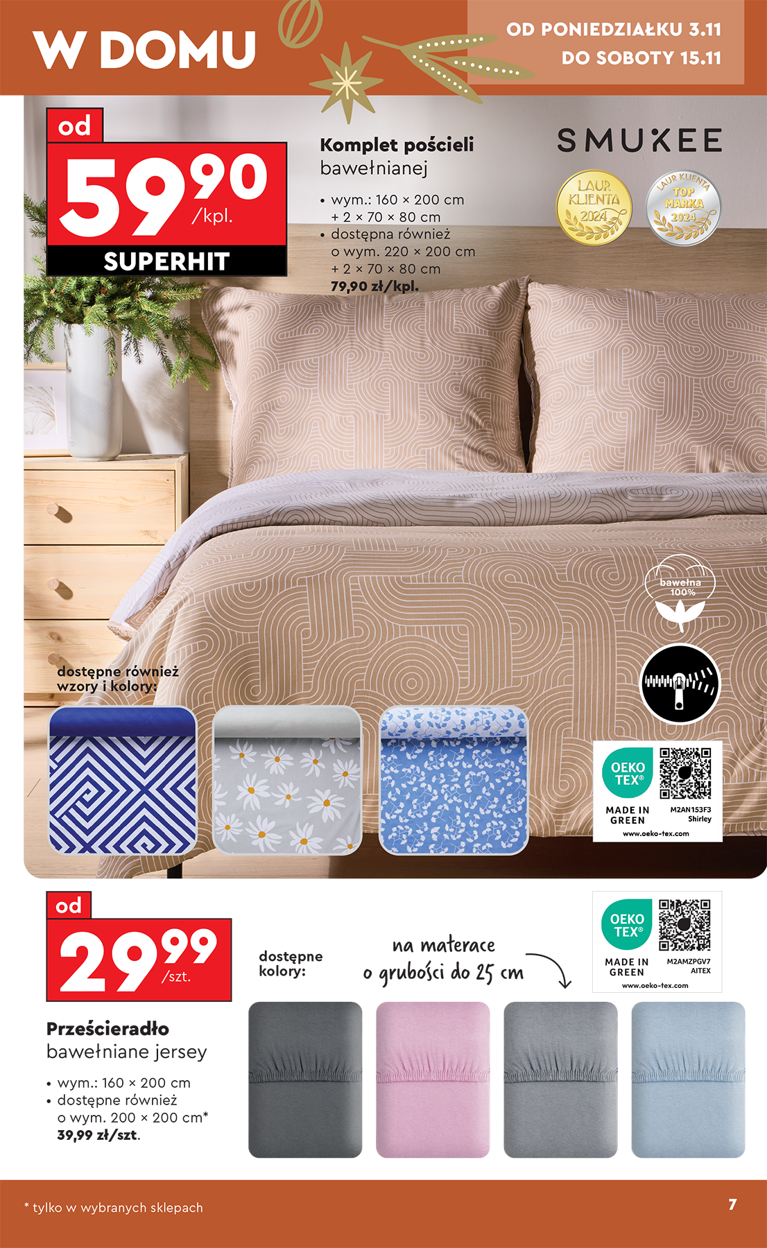 biedronka - Gazetka Biedronka - Hity i inspiracje - ważna od 03.11. do 15.11. - page: 7