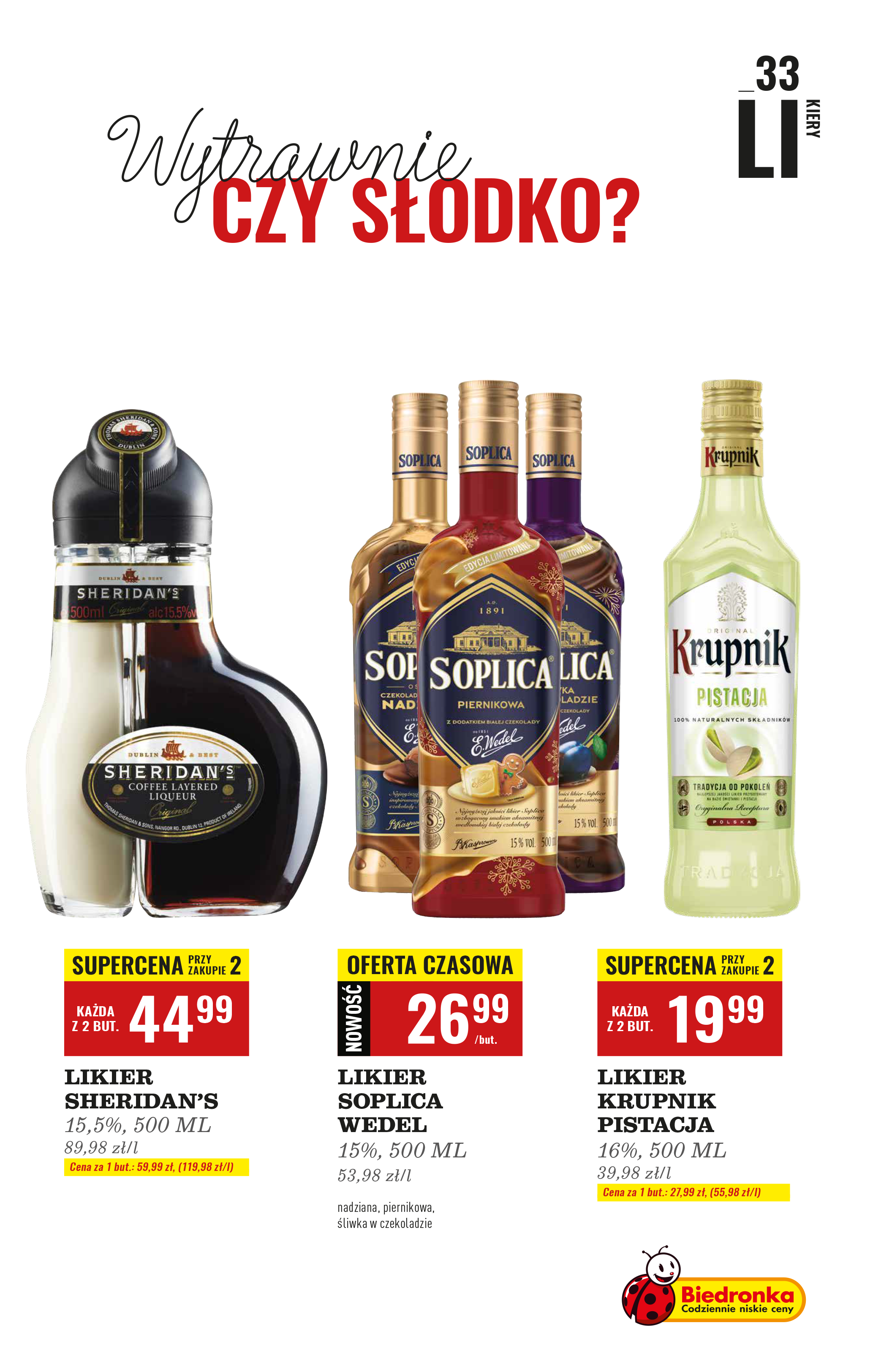 biedronka - Gazetka Biedronka - Czas na Toast - ważna od 03.11. do 15.11. - page: 33