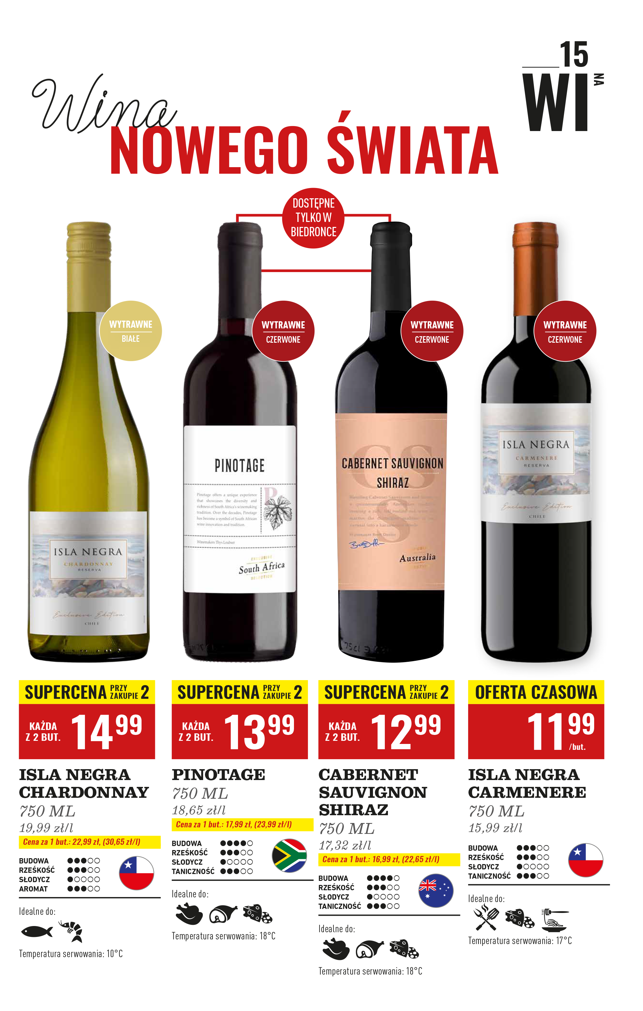 biedronka - Gazetka Biedronka - Czas na Toast - ważna od 03.11. do 15.11. - page: 15