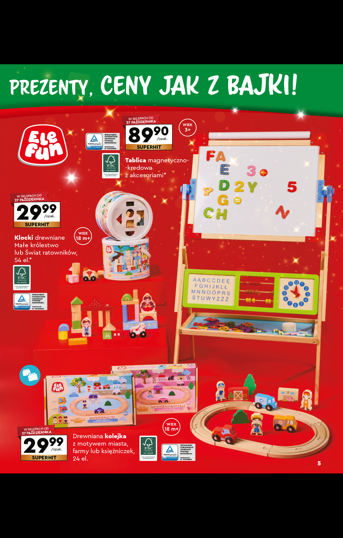 biedronka - Gazetka Biedronka - Kraina Zabawek 2025 - ważna od 02.11. do 24.12. - page: 5