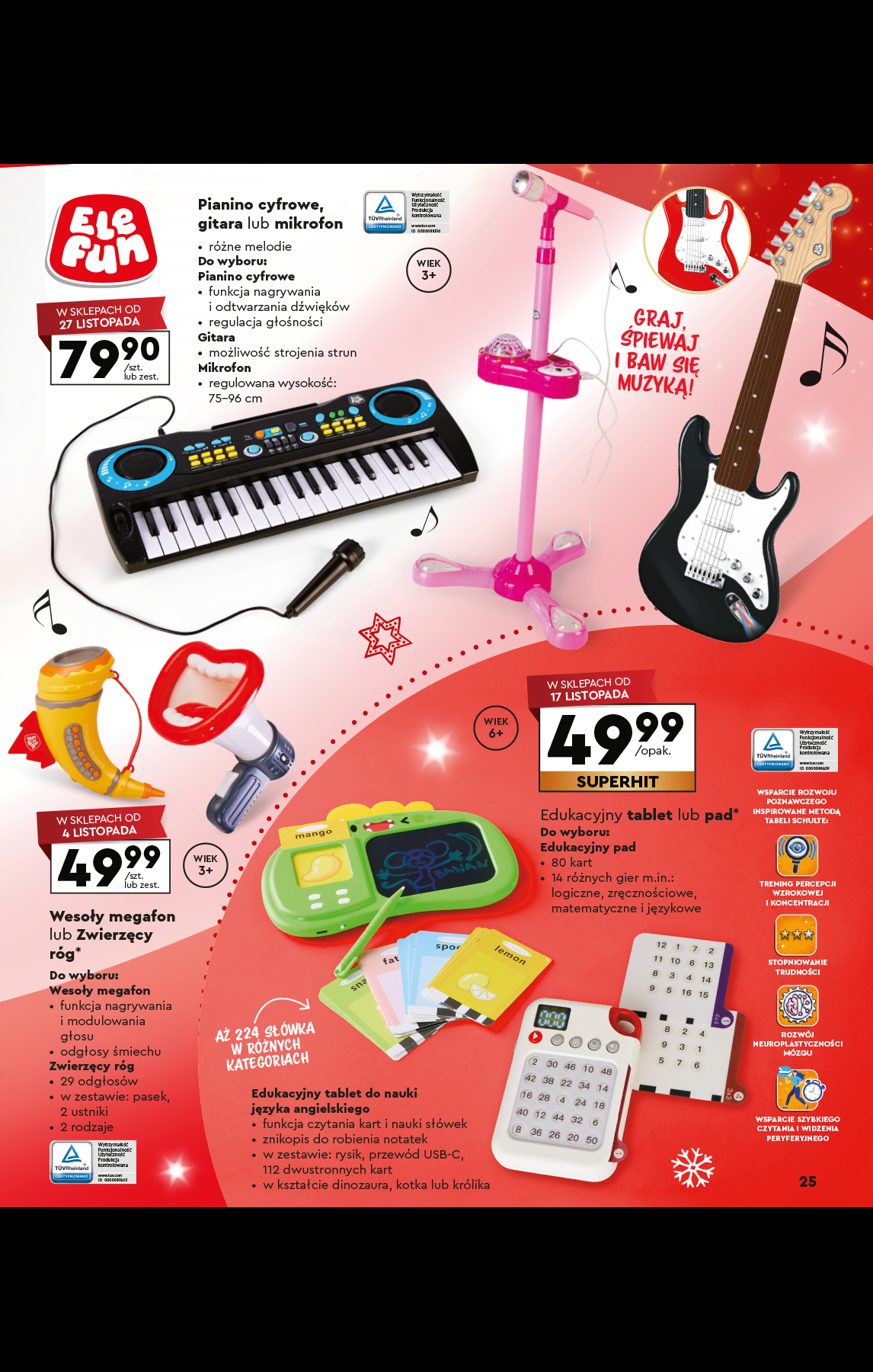 biedronka - Gazetka Biedronka - Kraina Zabawek 2025 - ważna od 02.11. do 24.12. - page: 25