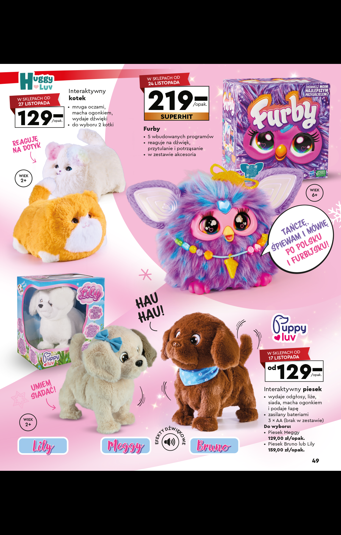 biedronka - Gazetka Biedronka - Kraina Zabawek 2025 - ważna od 02.11. do 24.12. - page: 49