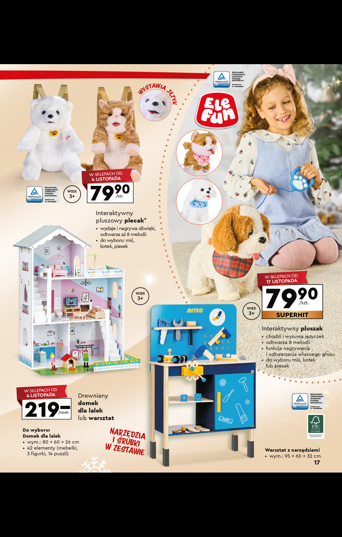 biedronka - Gazetka Biedronka - Kraina Zabawek 2025 - ważna od 02.11. do 24.12. - page: 17