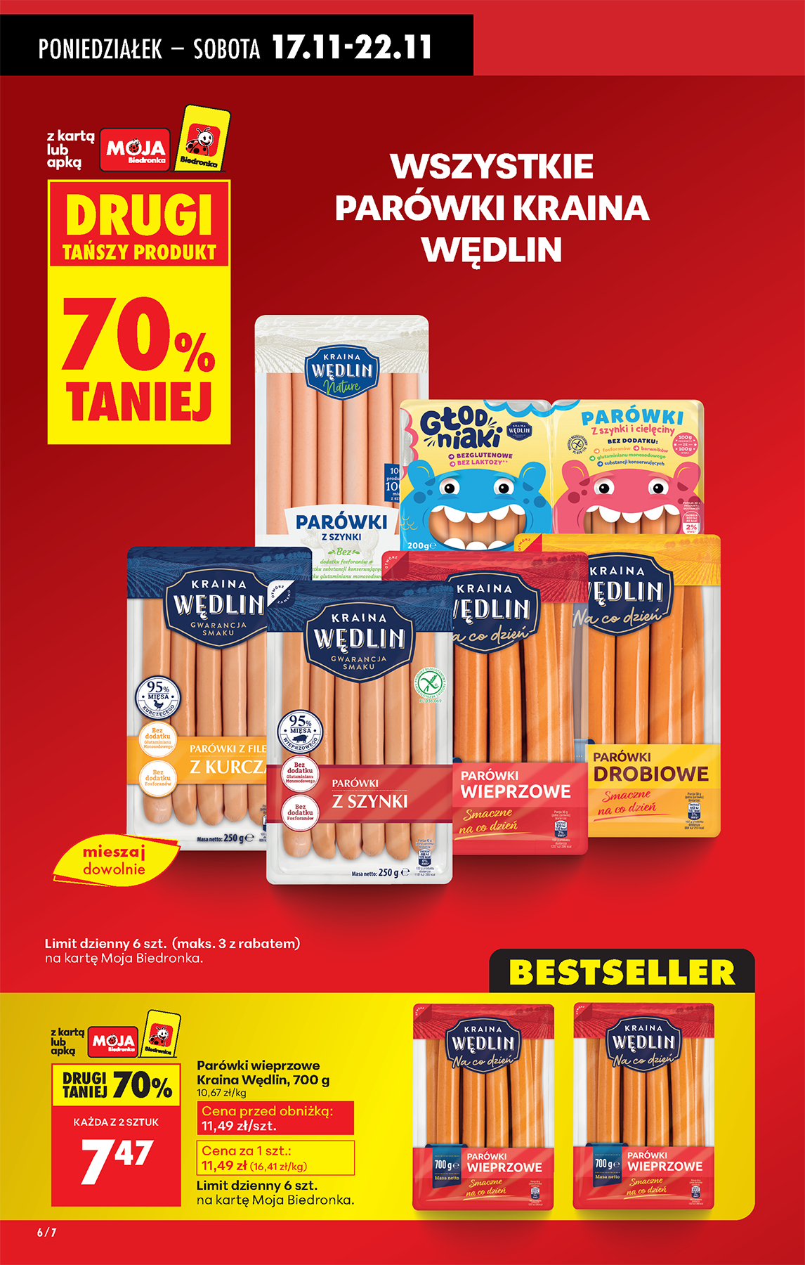 biedronka - Gazetka Biedronka - ważna od 17.11. do 22.11. - page: 6