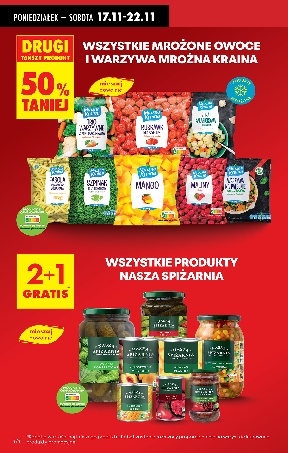 biedronka - Gazetka Biedronka - ważna od 17.11. do 22.11. - page: 8