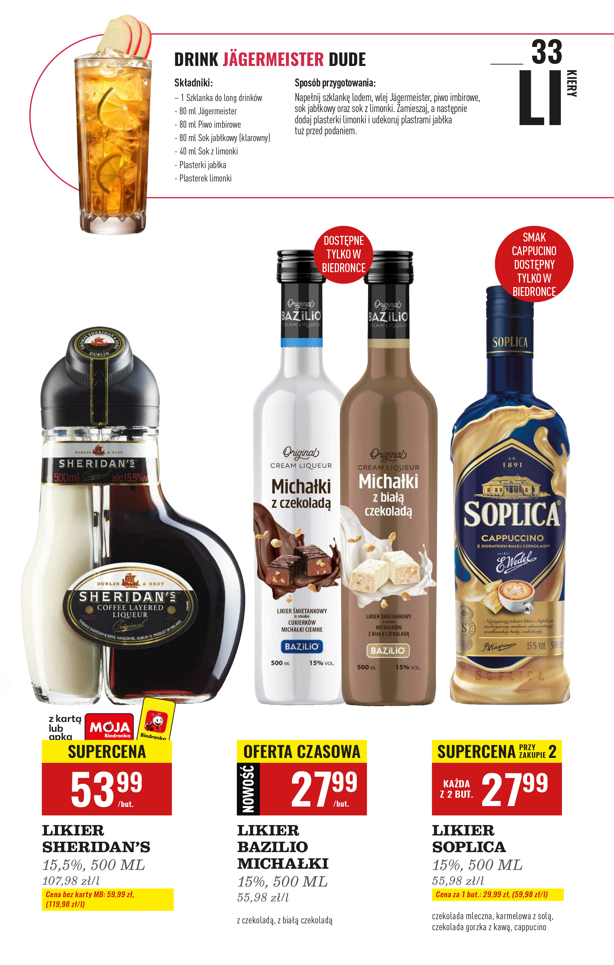 biedronka - Gazetka Biedronka - Czas na Toast - ważna od 17.11. do 29.11. - page: 33