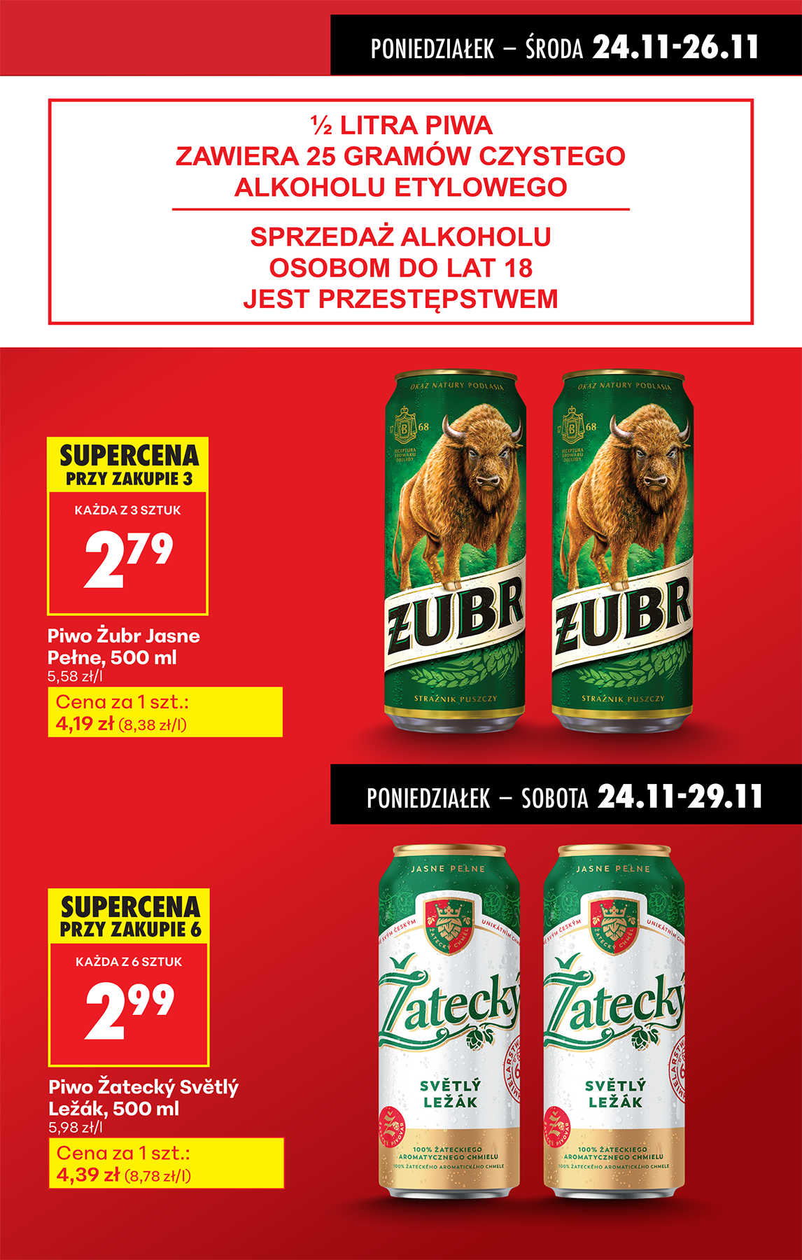 biedronka - Gazetka Biedronka - ważna od 24.11. do 29.11. - page: 21