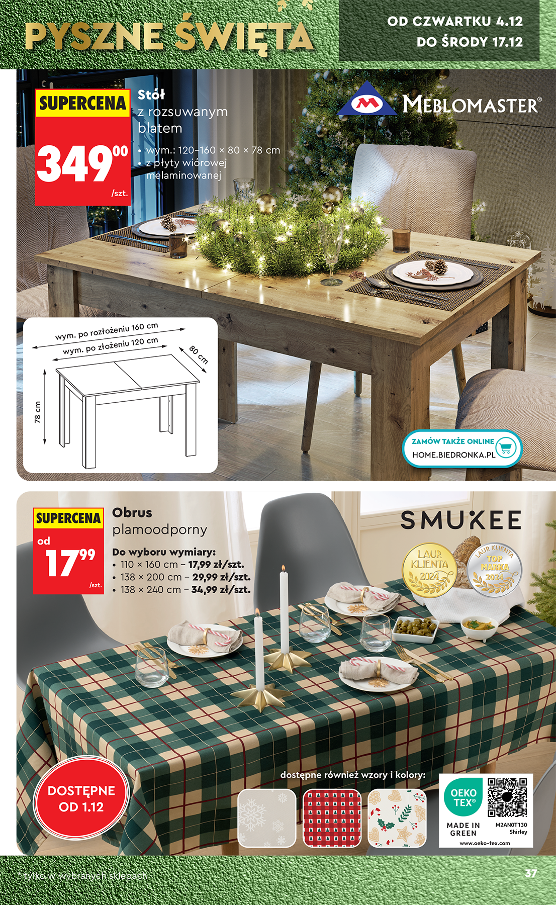 biedronka - Gazetka Biedronka - Hity i inspiracje - ważna od 29.11. do 17.12. - page: 39